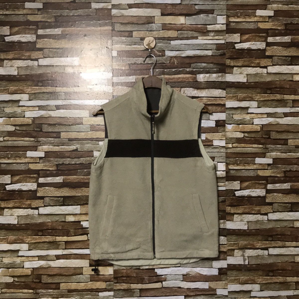 Uniqlo Uniqlo Fleece Reversible Vest Jacket Size US S / EU 44-46 / 1 - 2 Thumbnail