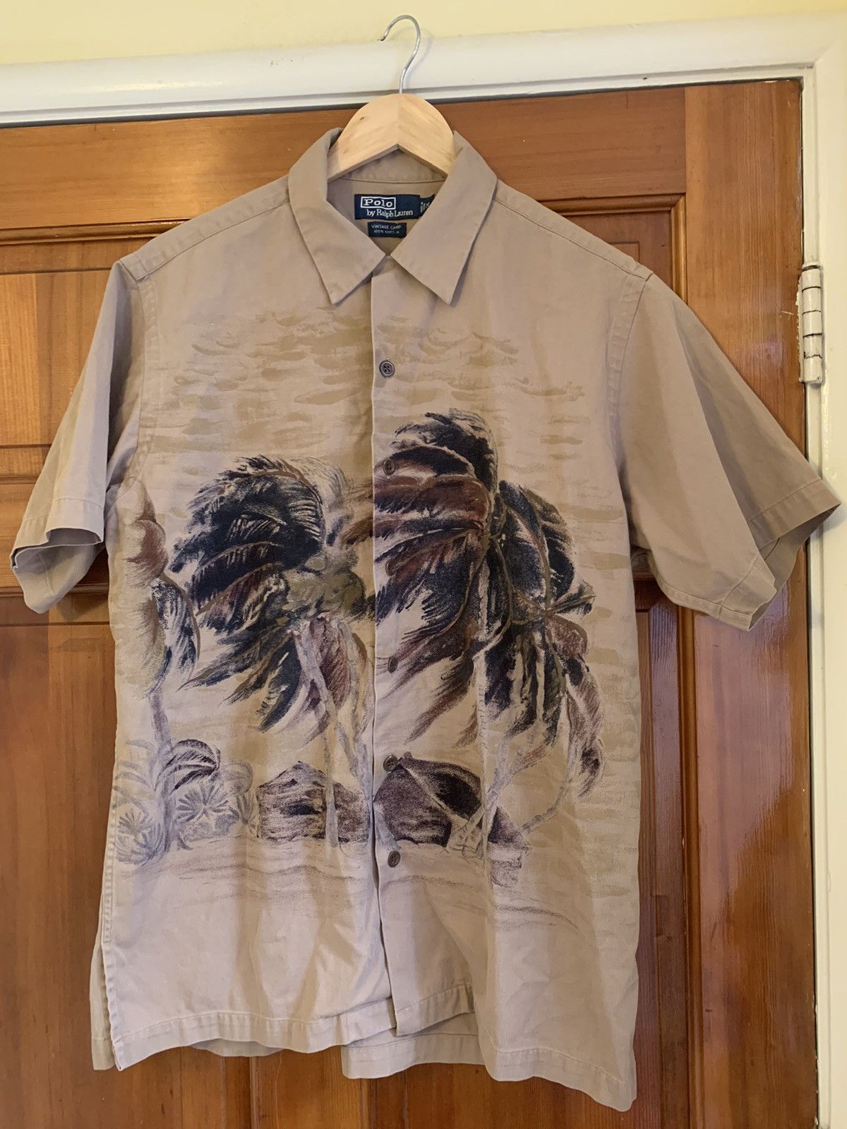 トップス 90s Polo Ralph Lauren VINTAGE CAMP shirt Polo Ralph Lauren × Ralph Lauren × Vintage 90s Polo Ralph