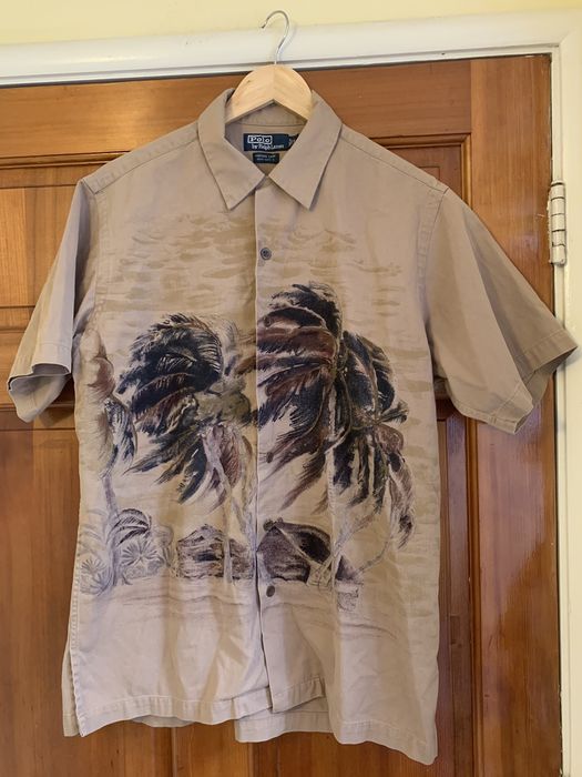 Ralph Lauren *RARE* Polo Ralph Lauren Vintage Camp Palm Trees