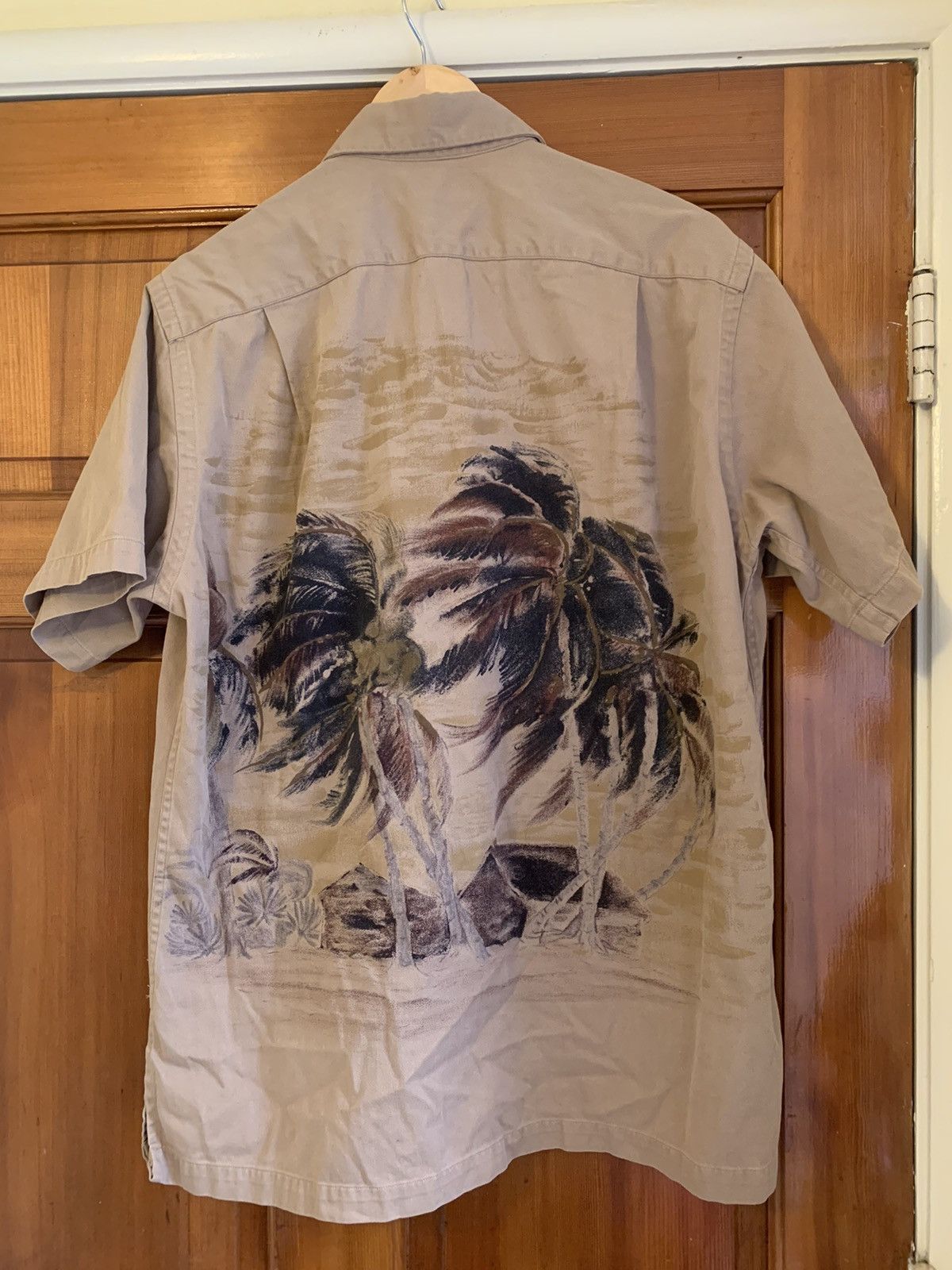 Polo Ralph Lauren × Ralph Lauren × Vintage *RARE* Polo Ralph Lauren Vintage Camp Palm Trees Shirt - M Size US M / EU 48-50 / 2 - 2 Thumbnail