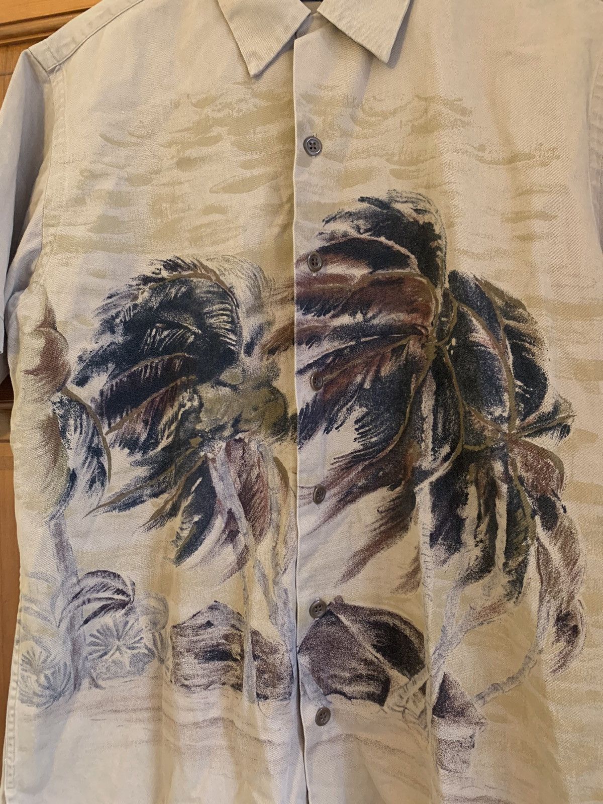 Polo Ralph Lauren × Ralph Lauren × Vintage *RARE* Polo Ralph Lauren Vintage Camp Palm Trees Shirt - M Size US M / EU 48-50 / 2 - 3 Thumbnail