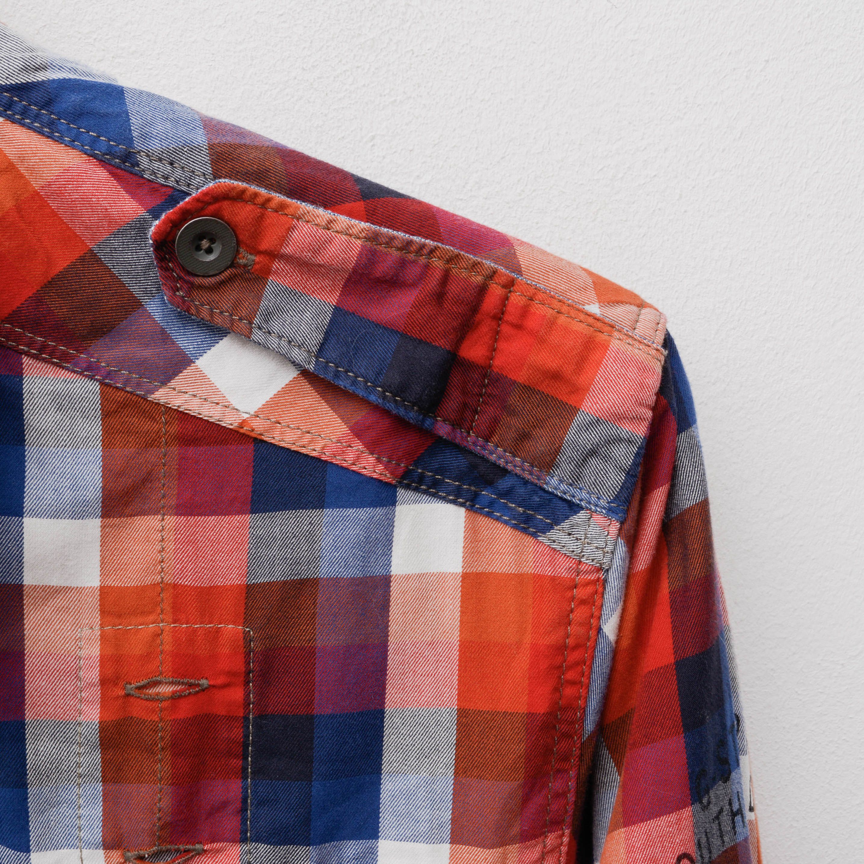 G-Star G STAR RAW Casual Shirt Long Sleeve check Plaid Button Up Size US L / EU 52-54 / 3 - 6 Thumbnail