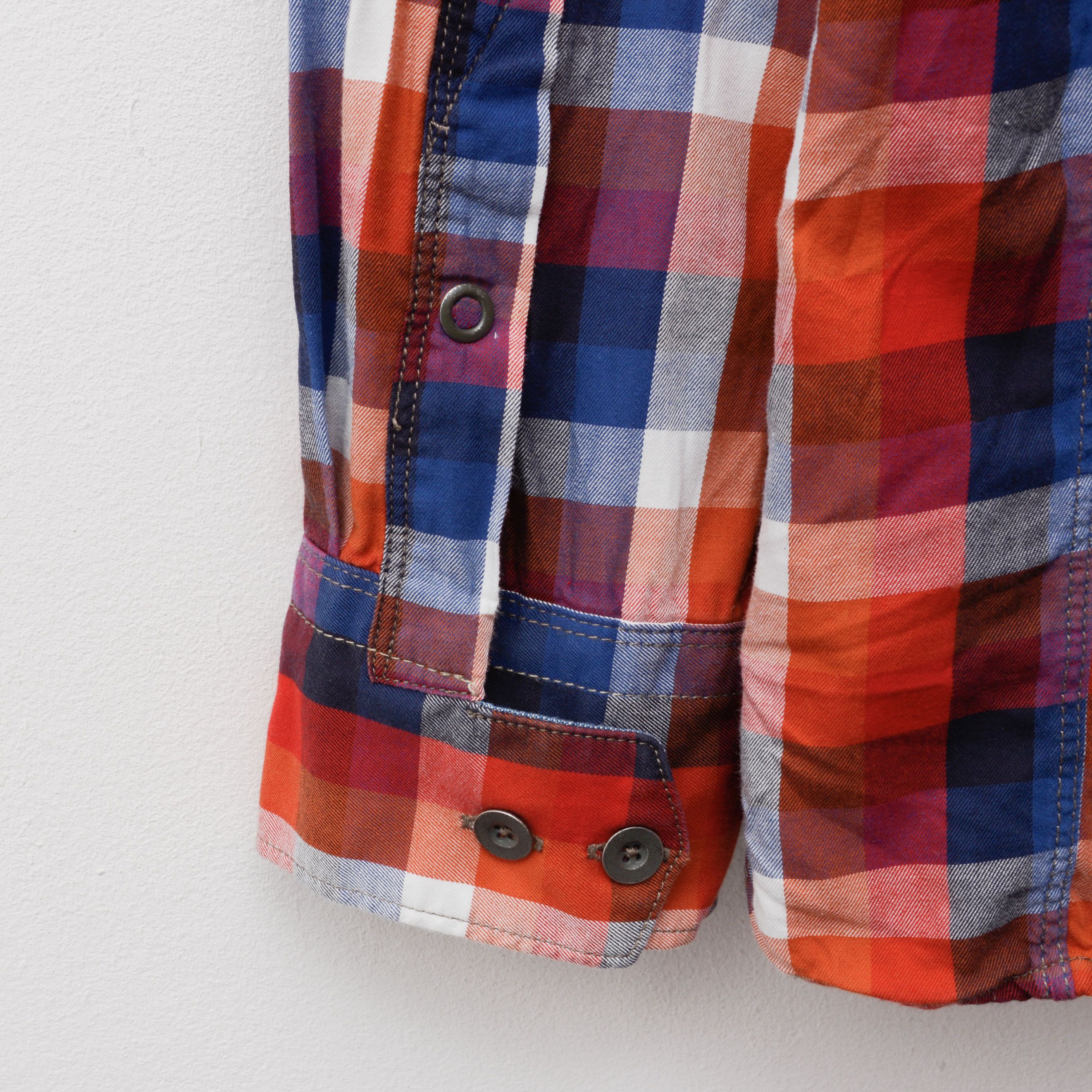 G-Star G STAR RAW Casual Shirt Long Sleeve check Plaid Button Up Size US L / EU 52-54 / 3 - 10 Thumbnail