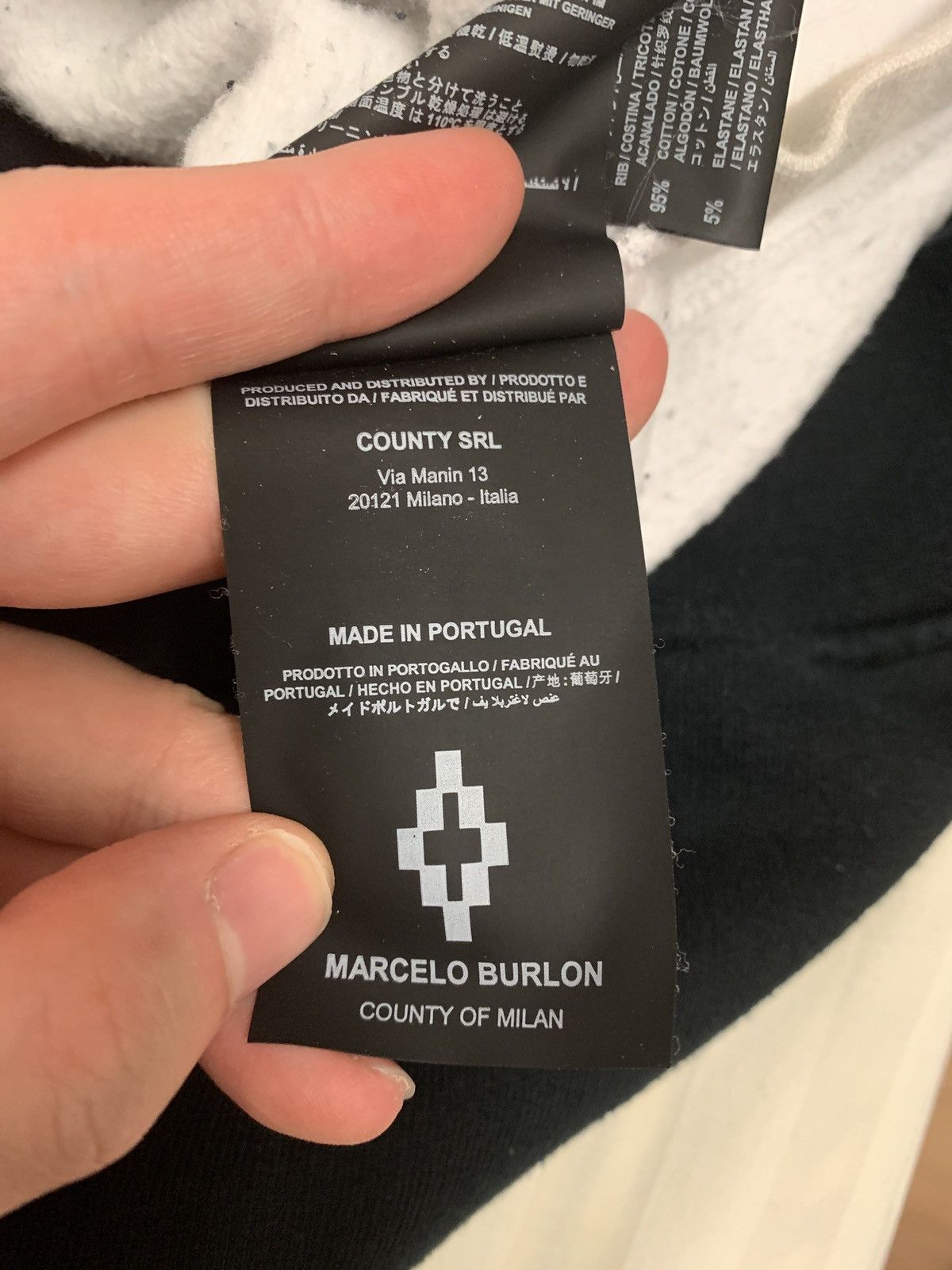 Marcelo Burlon Marcelo Burlon Aish Hoodie Grailed