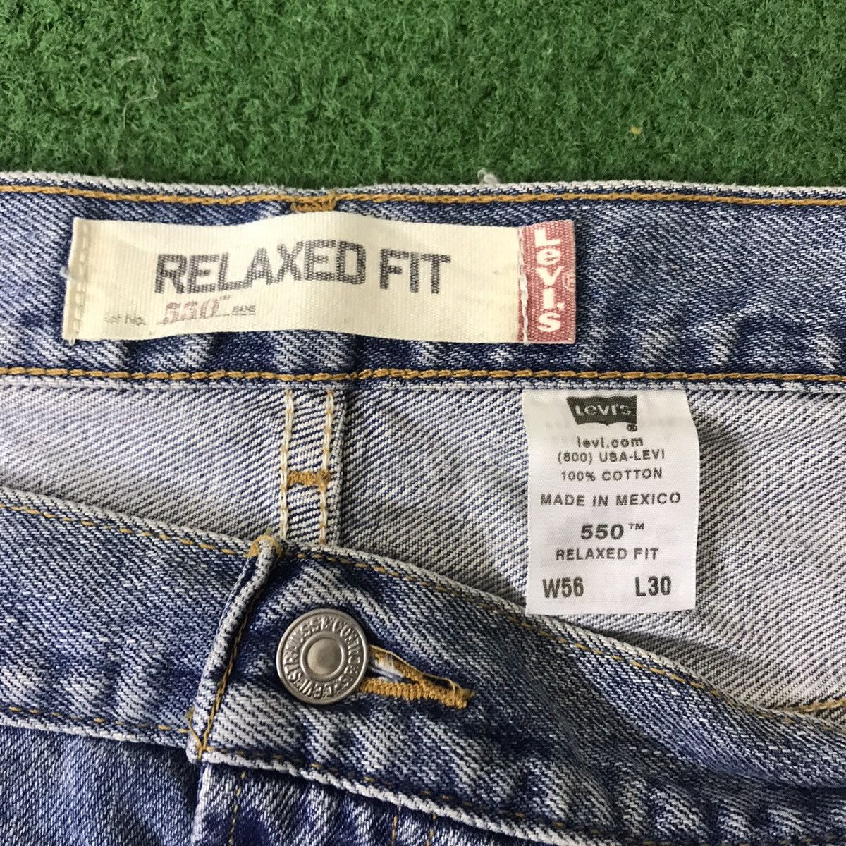 Levi's Size 56 Levis 550 denim Jeans Size US 44 / EU 60 - 3 Thumbnail