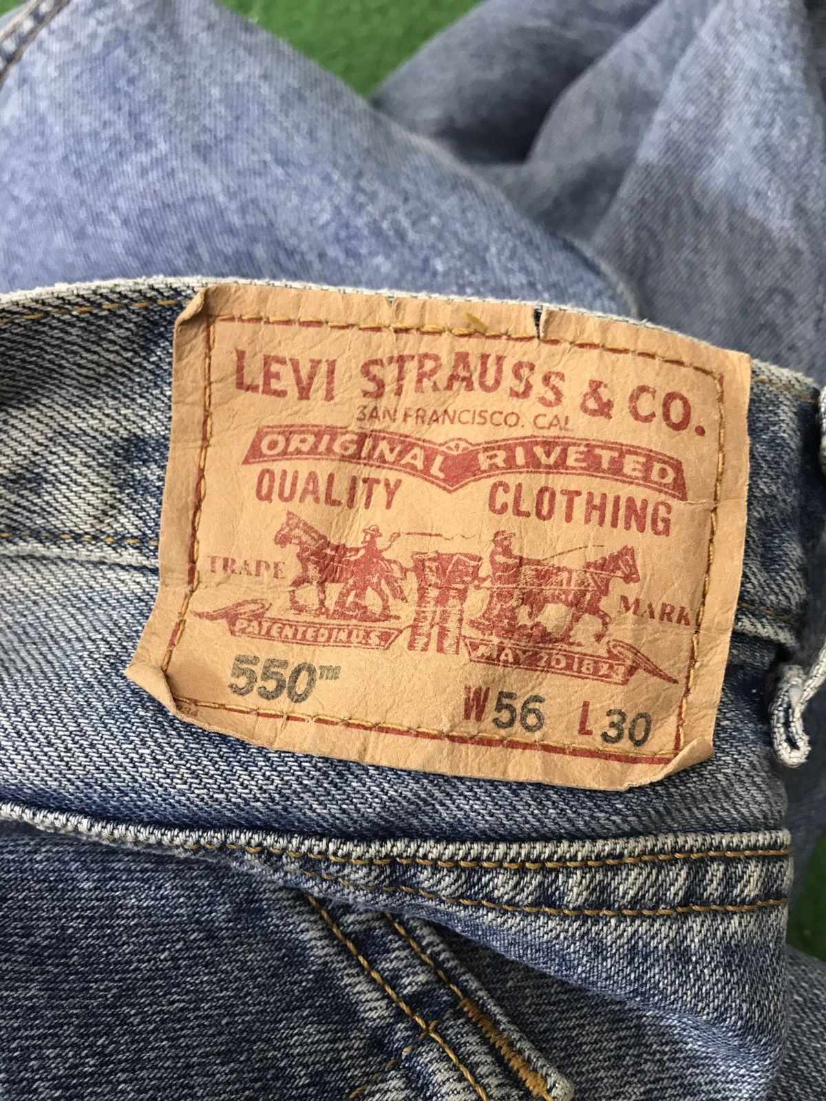 Levi's Size 56 Levis 550 denim Jeans Size US 44 / EU 60 - 5 Thumbnail