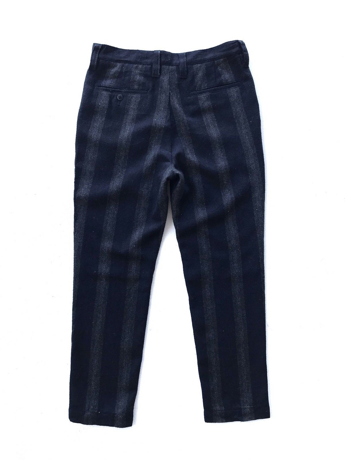 Japanese Brand Japan Fabric Wool Striped Slim Fit Pant Size US 30 / EU 46 - 6 Thumbnail