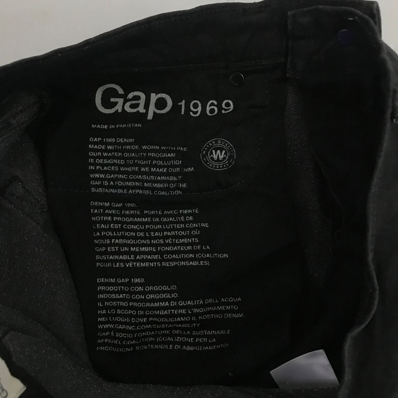 Japanese Brand 🔥Gap 1969 Super Skinny Art Paints Design Full Denim Jeans Size US 34 / EU 50 - 13 Thumbnail