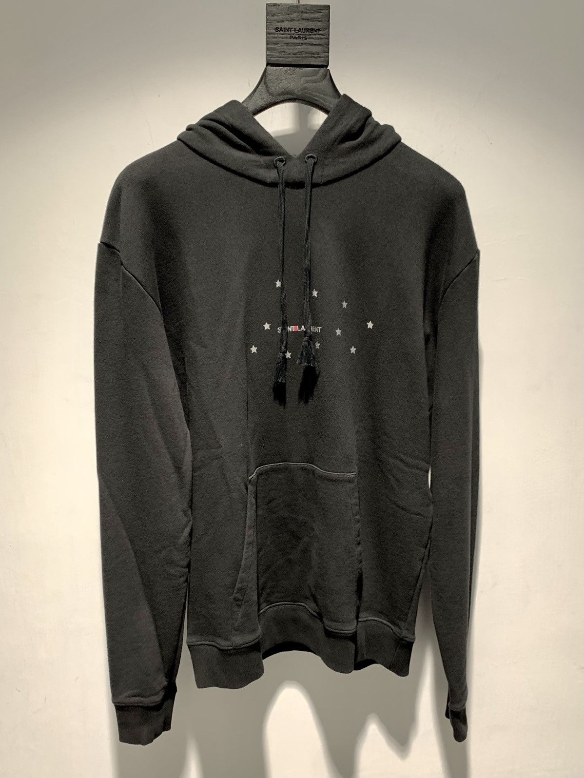 Saint Laurent Paris 19FW Stars Logo Hoodie sz XS/SM | Grailed