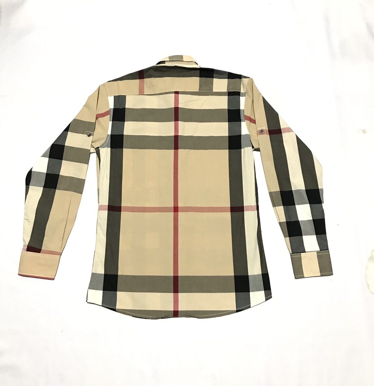 Burberry brit shops Plaid Made in Hong Kong