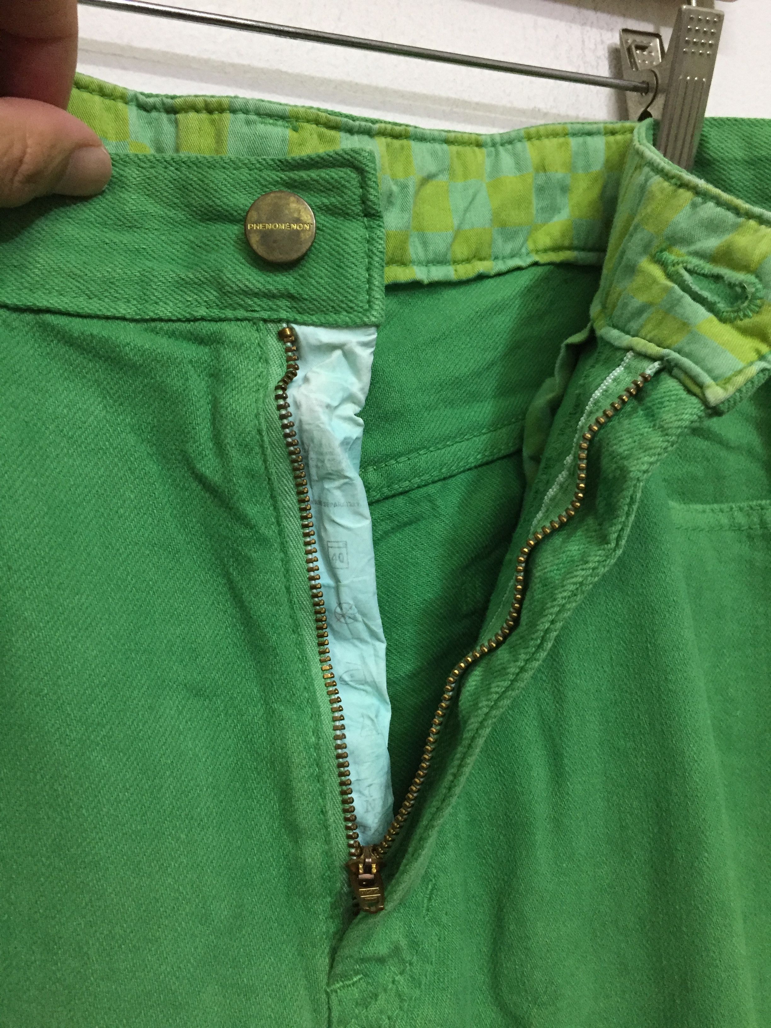 2007 PHENOMENON Japan Light green denim