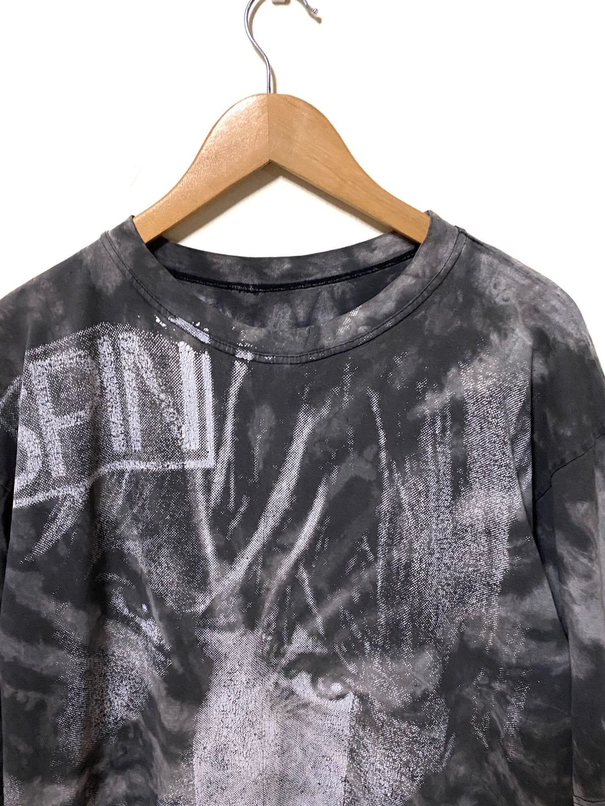 Nirvana × Vintage Rare🔥Vintage Nirvana Kurt Cobain Spin Magazine Cover Tshirt Size US XL / EU 56 / 4 - 2 Thumbnail
