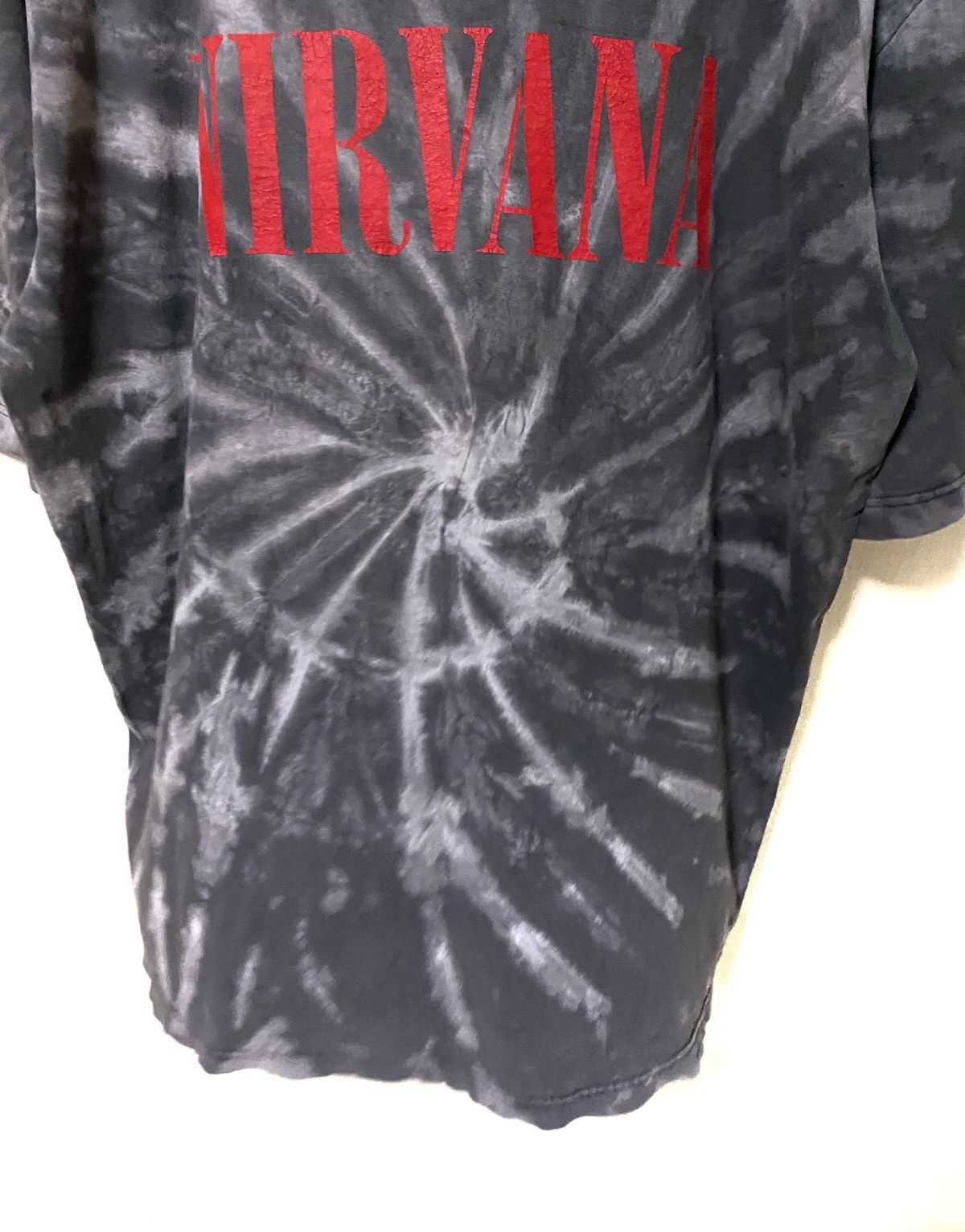 Nirvana × Vintage Rare🔥Vintage Nirvana Kurt Cobain Spin Magazine Cover Tshirt Size US XL / EU 56 / 4 - 12 Thumbnail