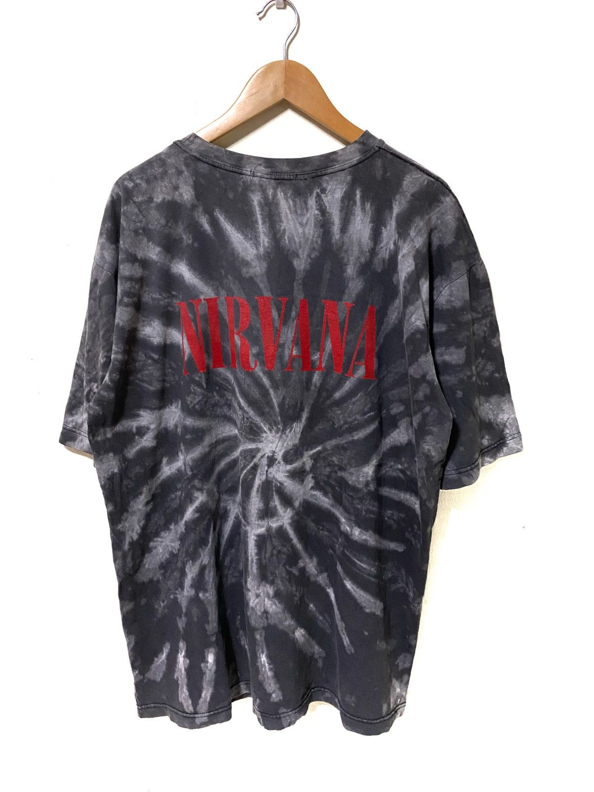 Nirvana × Vintage Rare🔥Vintage Nirvana Kurt Cobain Spin Magazine Cover Tshirt Size US XL / EU 56 / 4 - 10 Thumbnail