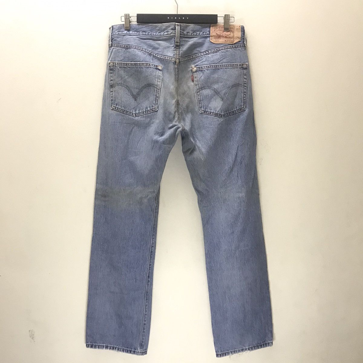 Levi's Vintage Levis 501 Lightwash Jeans Size US 35 - 11 Thumbnail