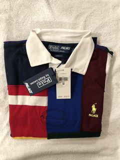 Palace Ralph Lauren Pieced Rugby | Grailed