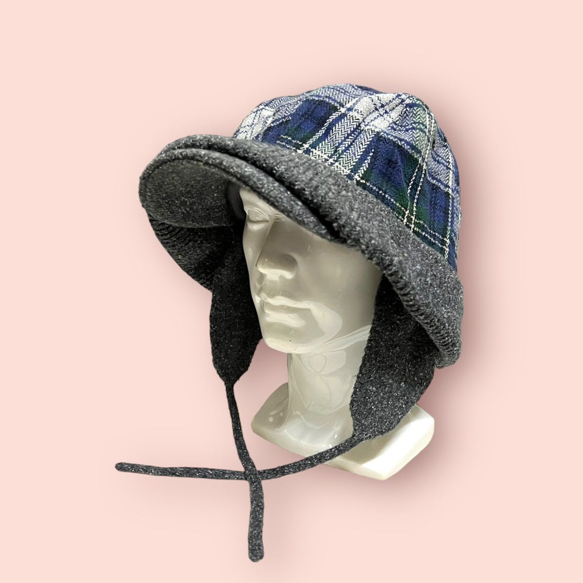 Japanese Brand RARE OVERRIDE DOUBLE VISOR EARFLAP HAT JAPAN Size ONE SIZE - 2 Thumbnail