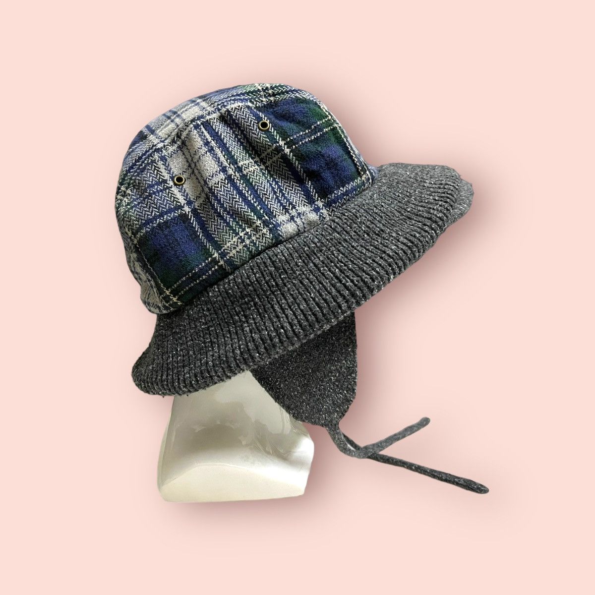 Japanese Brand RARE OVERRIDE DOUBLE VISOR EARFLAP HAT JAPAN Size ONE SIZE - 9 Thumbnail