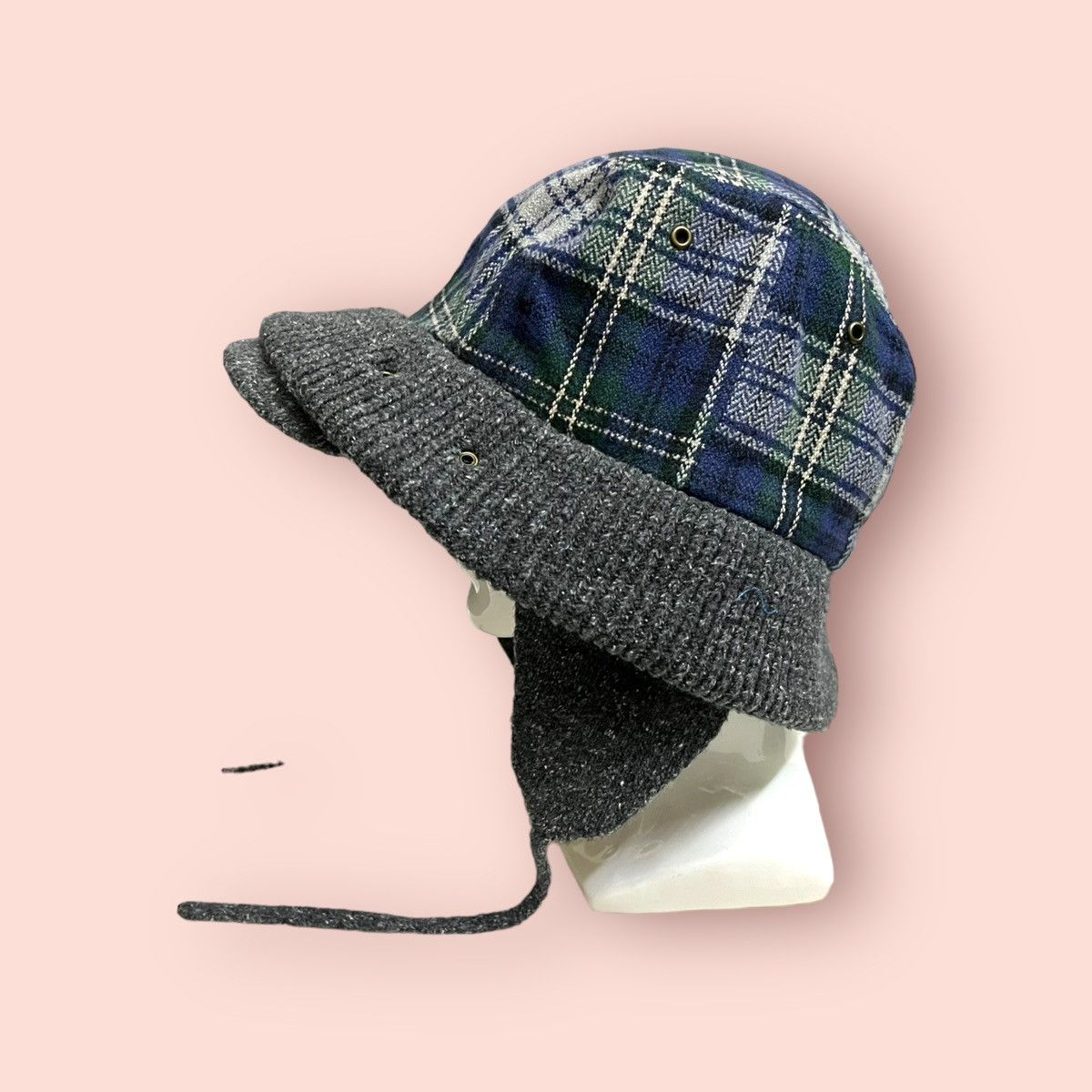 Japanese Brand RARE OVERRIDE DOUBLE VISOR EARFLAP HAT JAPAN Size ONE SIZE - 3 Thumbnail