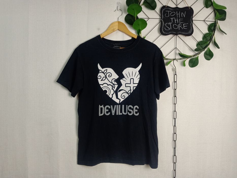 Japanese Brand Deviluse clothing brand tee shirt Japanese fashion