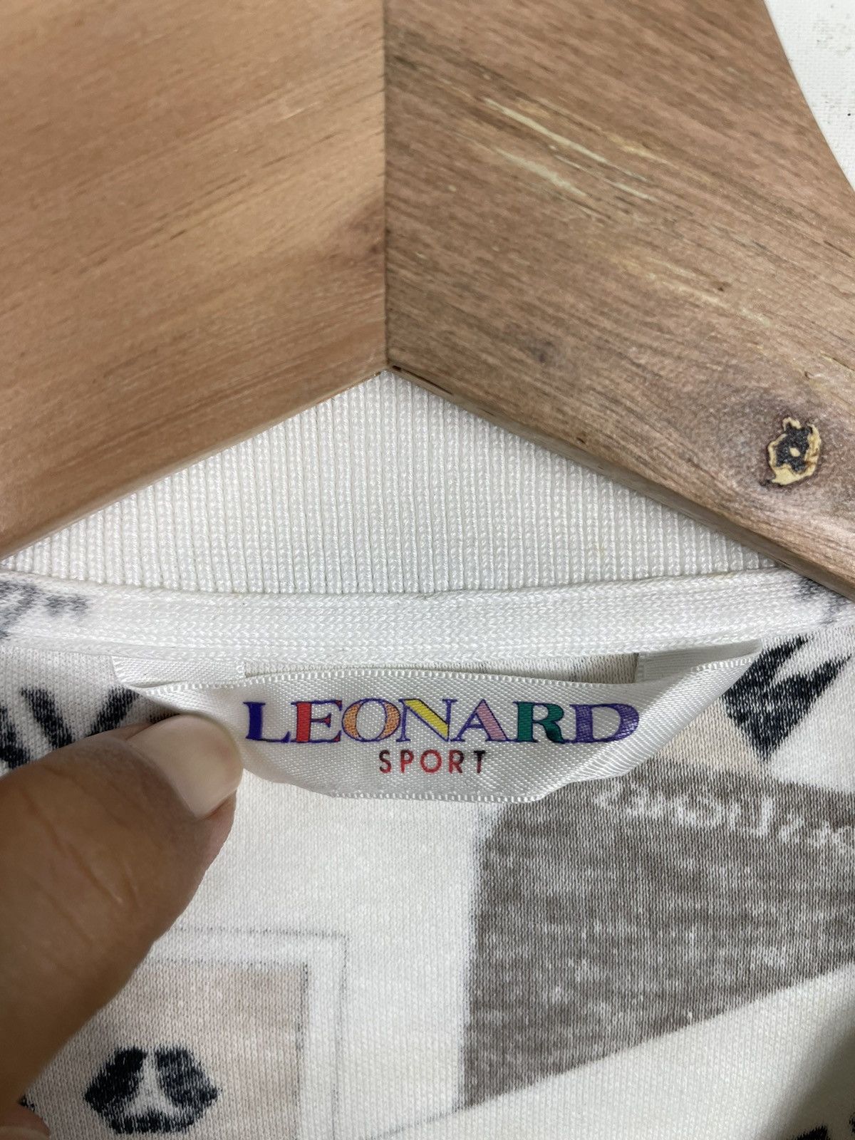 Leonard Paris × Vintage LEONARD SPORT Japan Archive Polo | Postcard Print Size US L / EU 52-54 / 3 - 3 Thumbnail