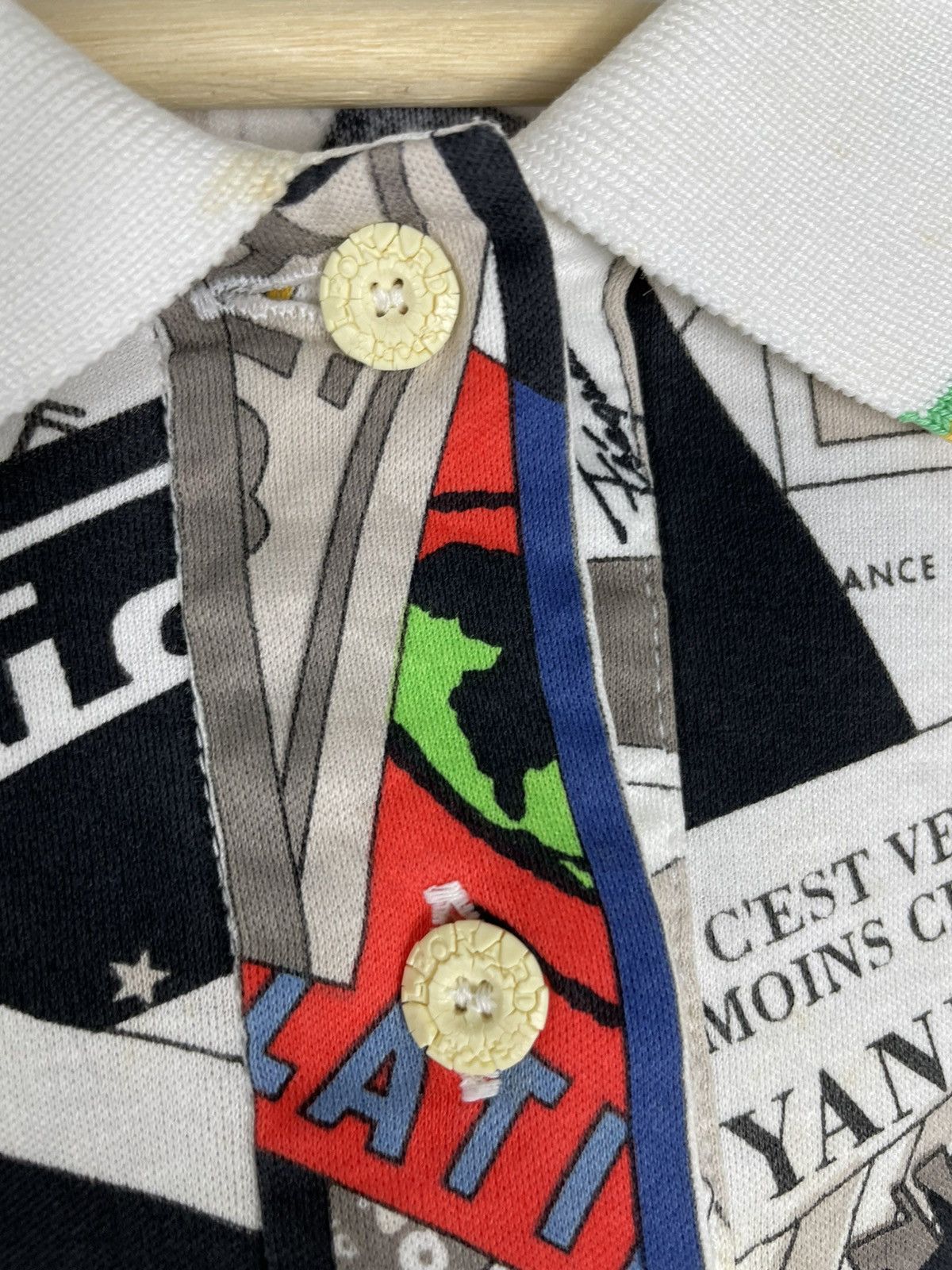 Leonard Paris × Vintage LEONARD SPORT Japan Archive Polo | Postcard Print Size US L / EU 52-54 / 3 - 4 Thumbnail