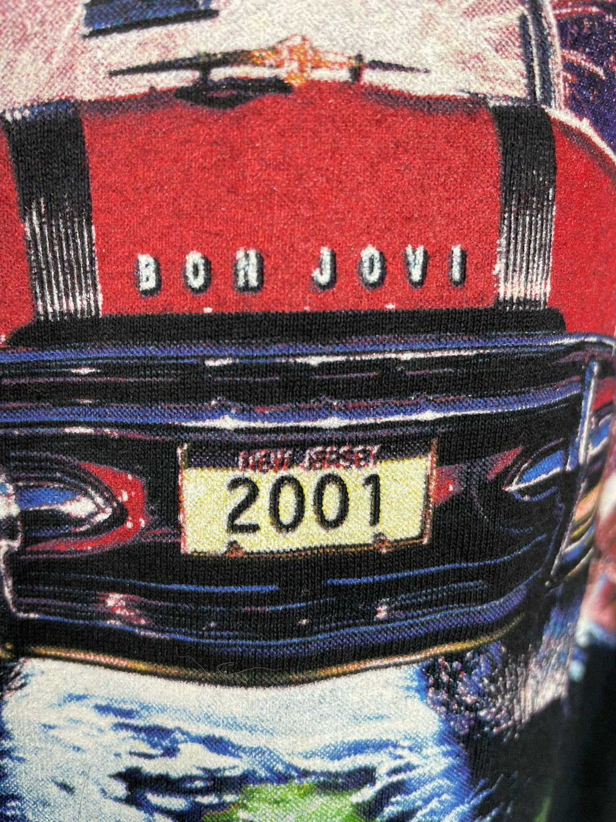 Bon Jovi × Vintage Bon Jovi One Wild Night Tour Tee 2001 | Collectible Vintage Size US M / EU 48-50 / 2 - 6 Thumbnail