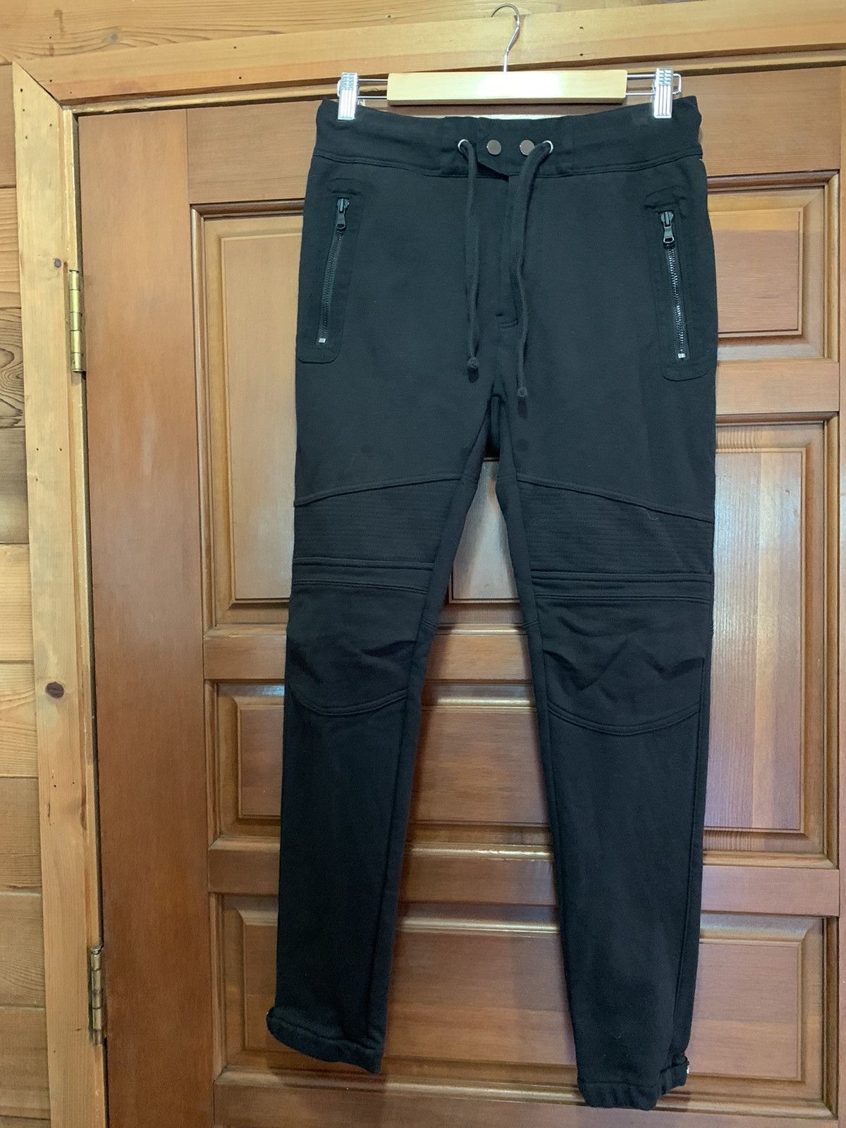 Designer × Kith *RARE* KITH Biker / Moto Joggers / Sweatpants -XS (Fit XS-M) Size US 30 / EU 46 - 1 Thumbnail