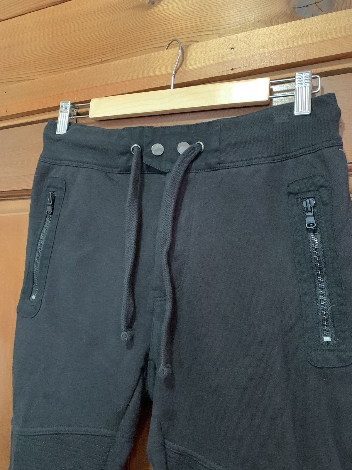 Designer × Kith *RARE* KITH Biker / Moto Joggers / Sweatpants -XS (Fit XS-M) Size US 29 - 3 Thumbnail