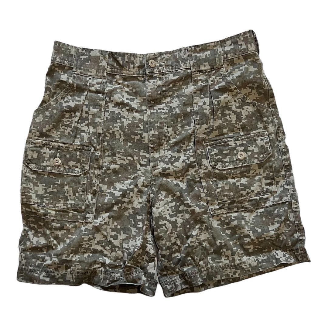 Short Cargo Randonnée Cabela's Classic Rise - Vert, 7 Poches, Coton, Taille 12 (Occasion)