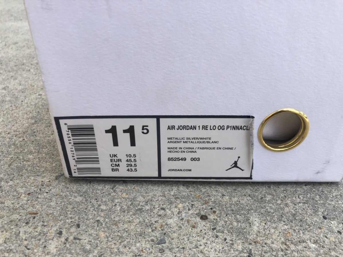 Air jordan 1 re lo og pinnacle clearance