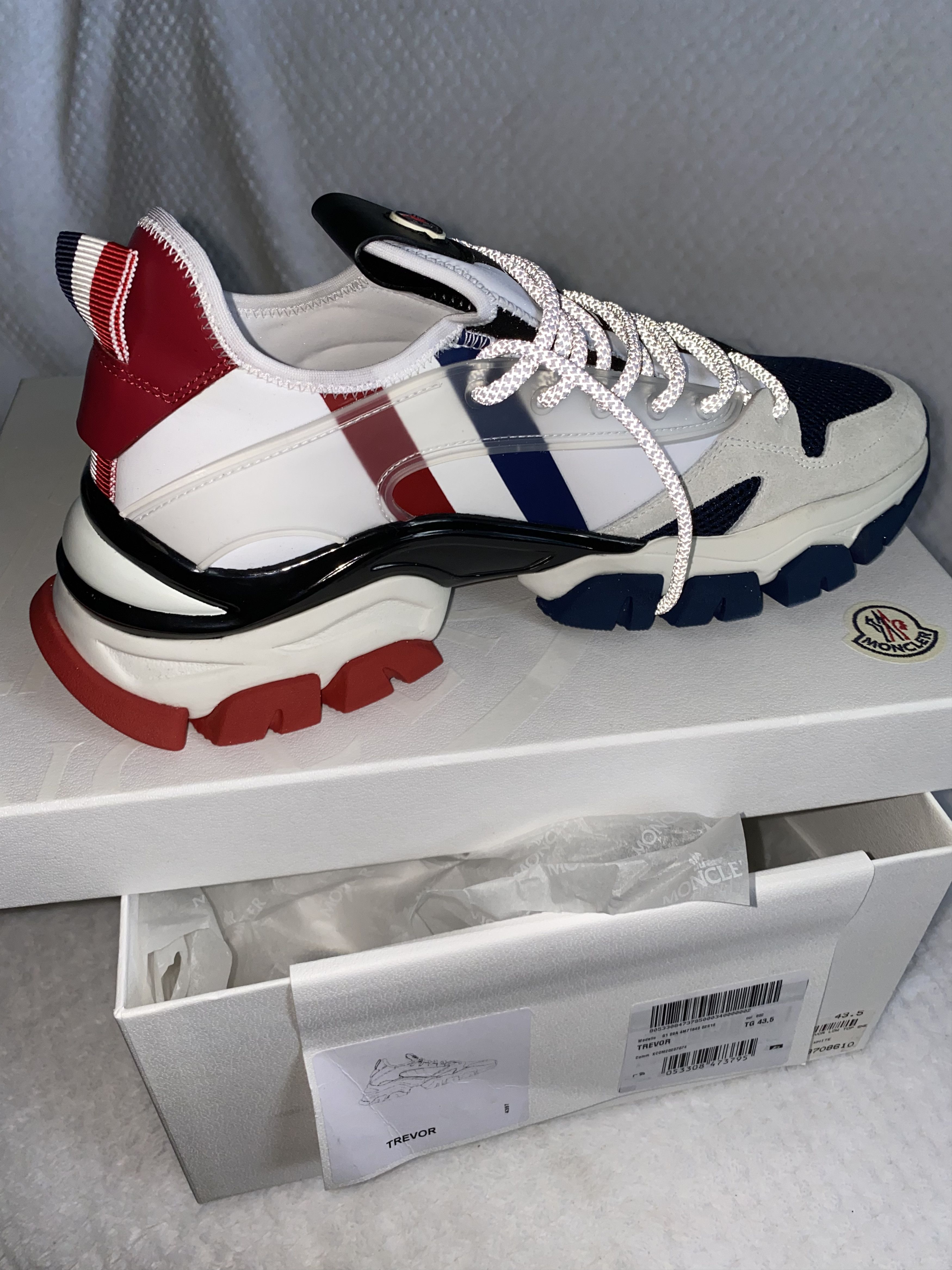 Moncler trainers trevor sales