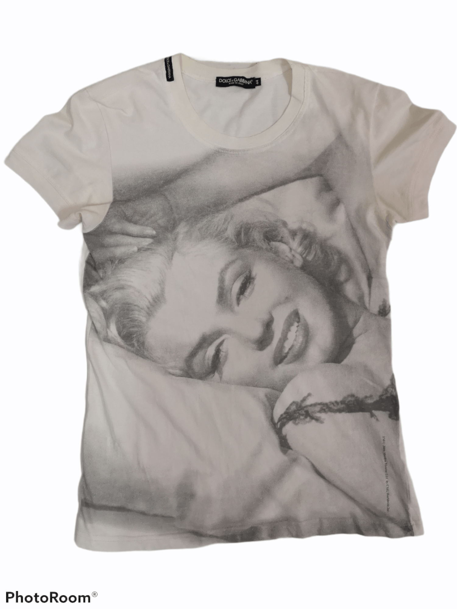 36 Marilyn & Dolce Monroe Gabbana Tシャツ