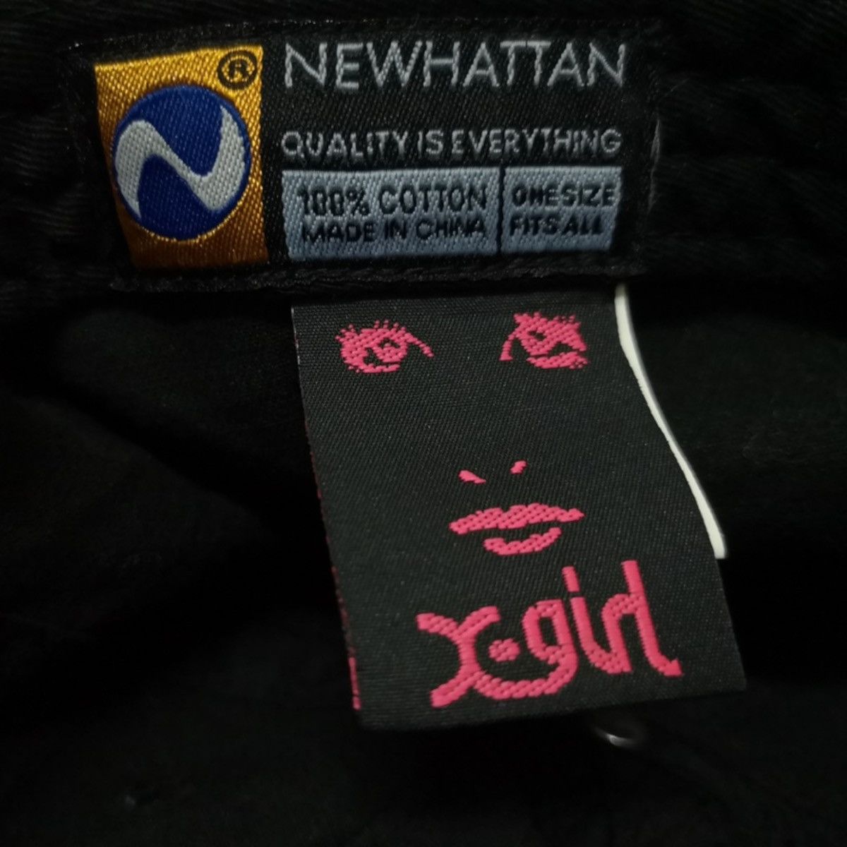 Japanese Brand × Xlarge X-GIRL X NEW HATTAN BOX LOGO STRAPBACK Size ONE SIZE - 5 Thumbnail