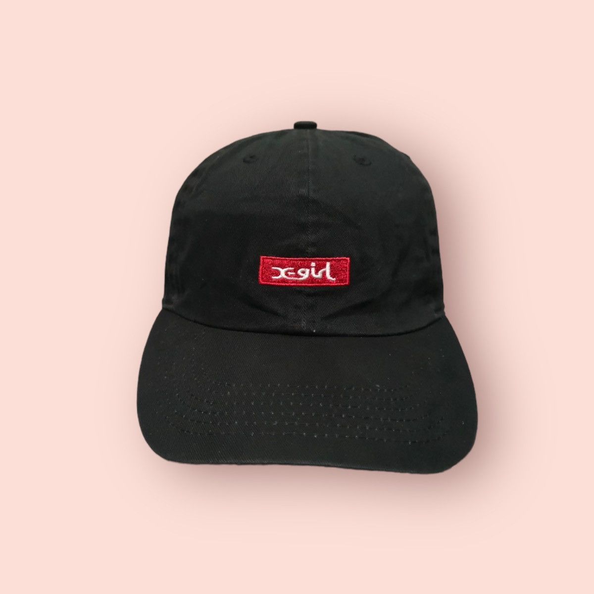 Japanese Brand × Xlarge X-GIRL X NEW HATTAN BOX LOGO STRAPBACK Size ONE SIZE - 3 Thumbnail