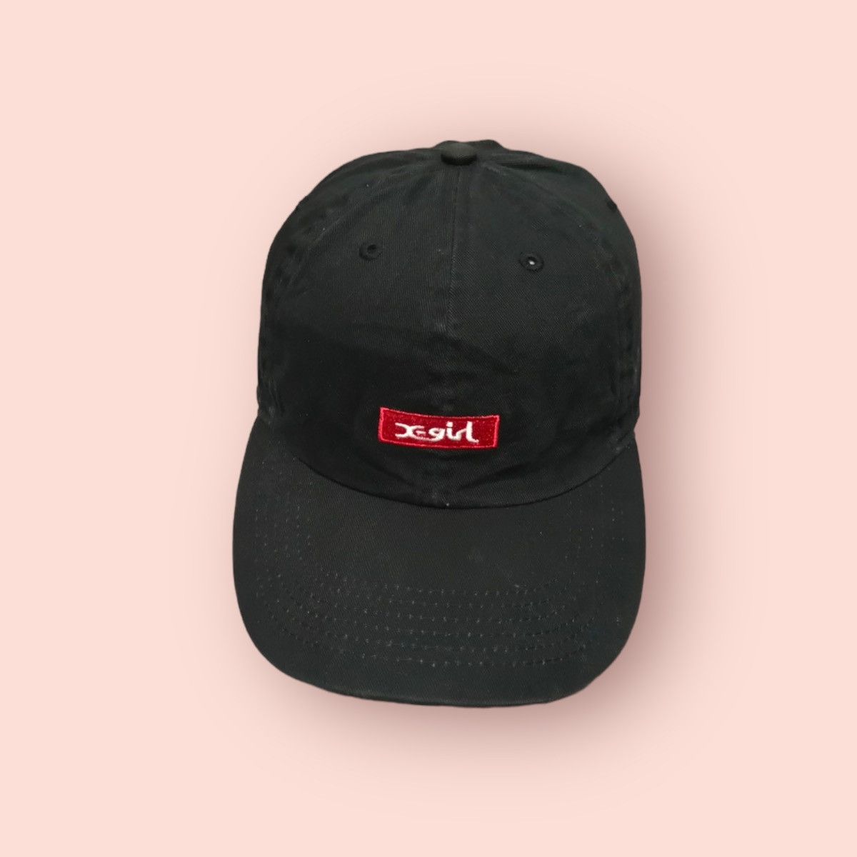 Japanese Brand × Xlarge X-GIRL X NEW HATTAN BOX LOGO STRAPBACK Size ONE SIZE - 16 Thumbnail