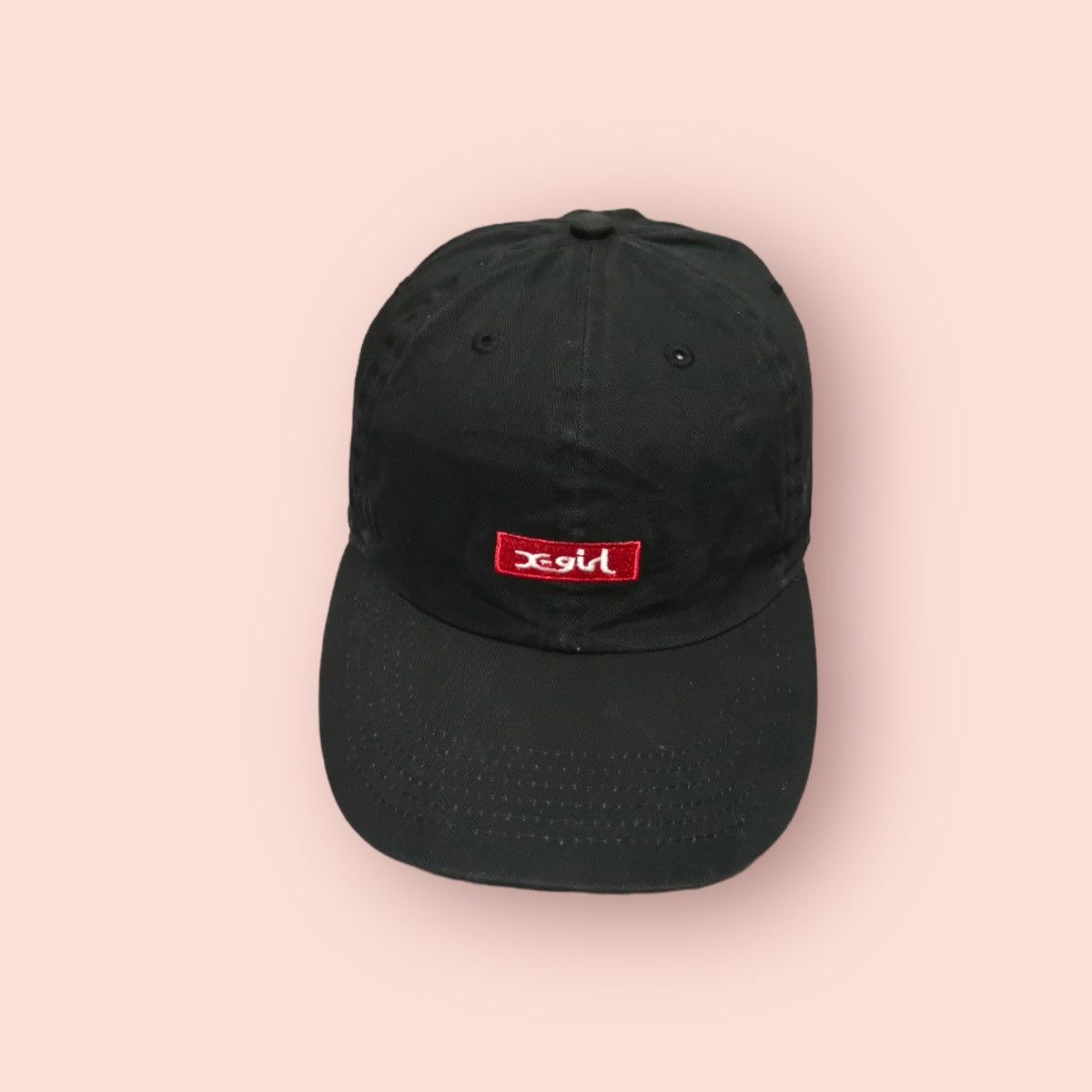 Japanese Brand × Xlarge X-GIRL X NEW HATTAN BOX LOGO STRAPBACK Size ONE SIZE - 1 Thumbnail