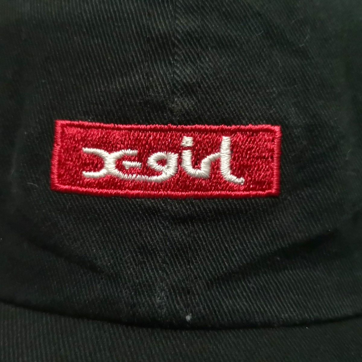Japanese Brand × Xlarge X-GIRL X NEW HATTAN BOX LOGO STRAPBACK Size ONE SIZE - 4 Thumbnail