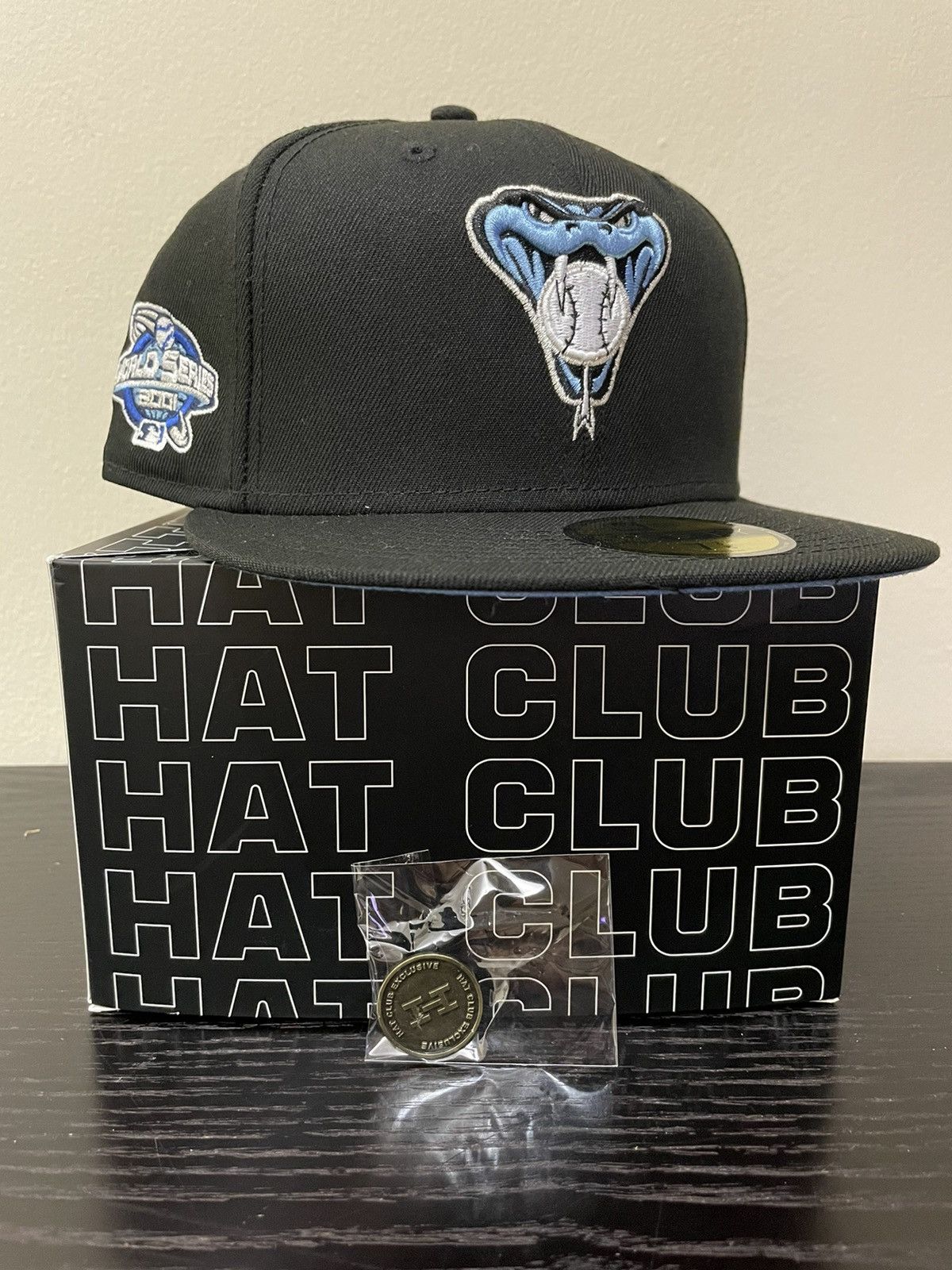 Black Ice Fitted Hats, Hat Club Exclusive