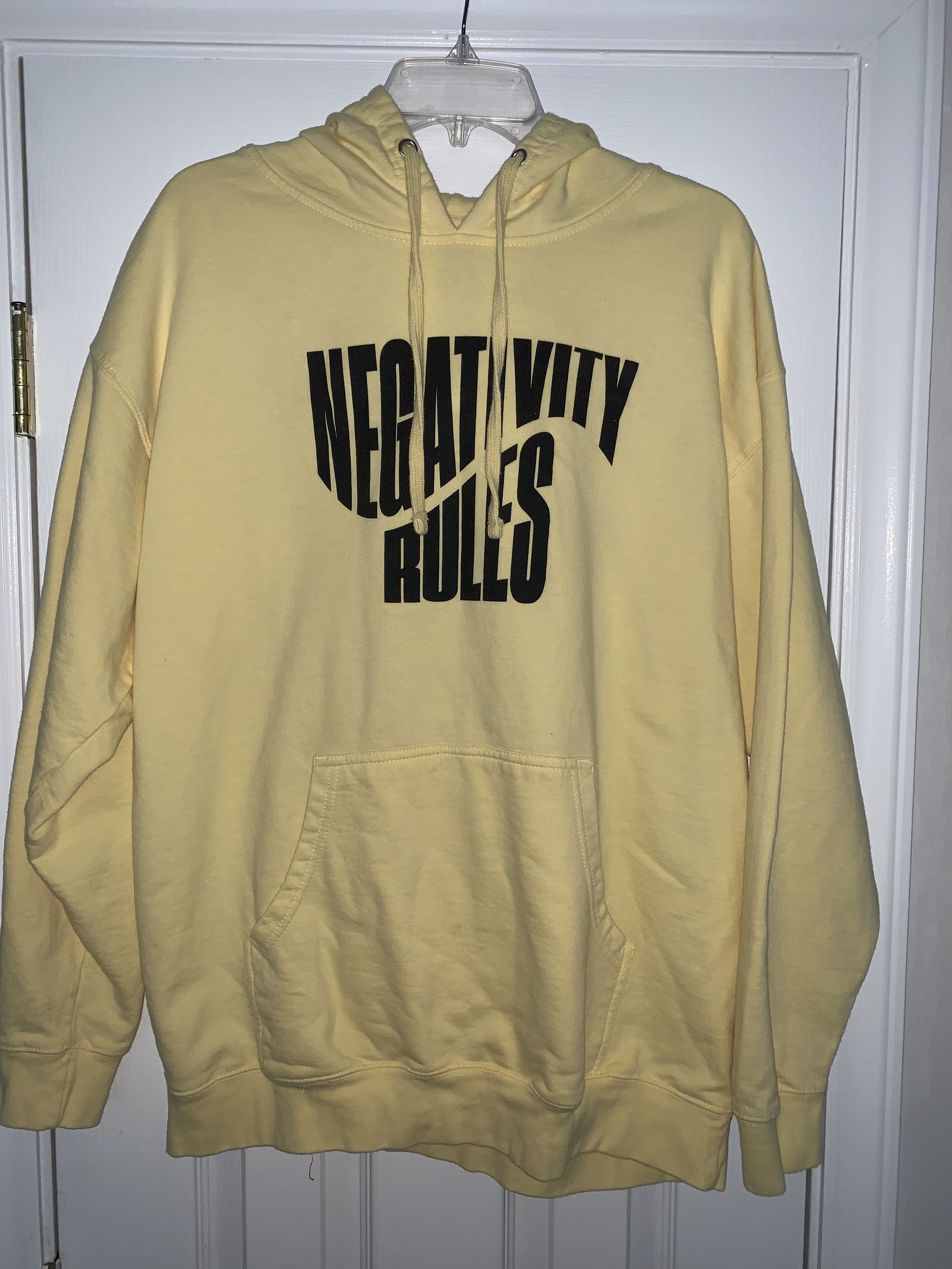 Anti Social Social Club ASSC Negativity Rules Yellow Grailed