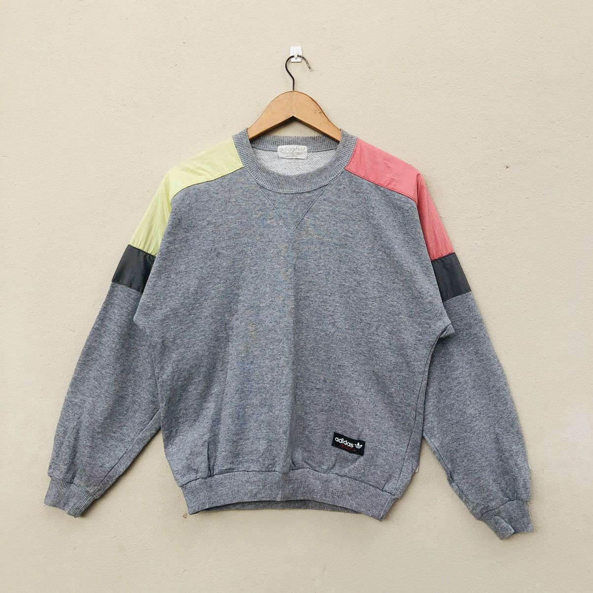 Vintage ADIDAS COLOUR BLOCK Sweatshirt
