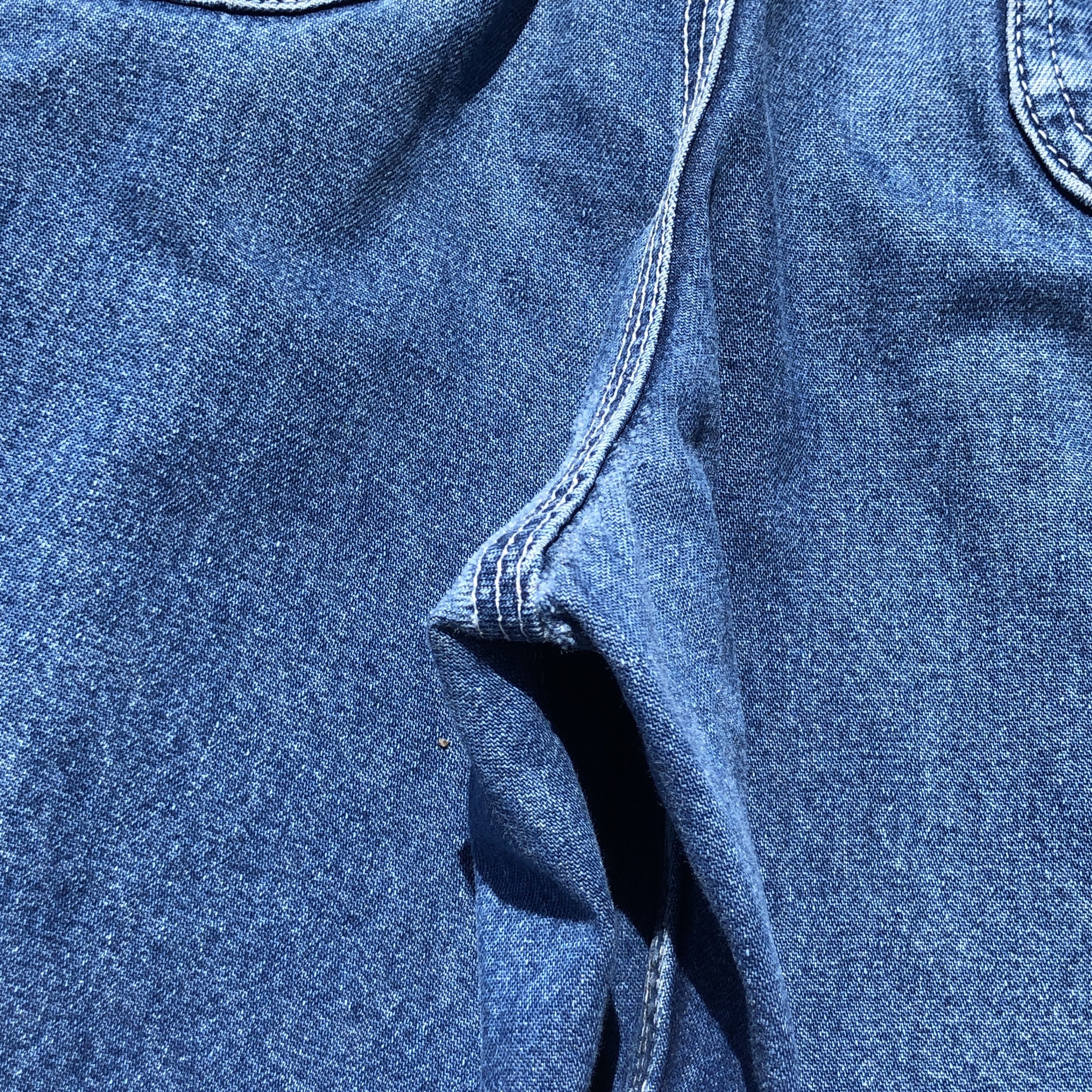 Carhartt × Carhartt Wip × Vintage Vintage Carhartt Blue Carpenter Pant Stonewashed 30x32 Size US 30 / EU 46 - 7 Thumbnail