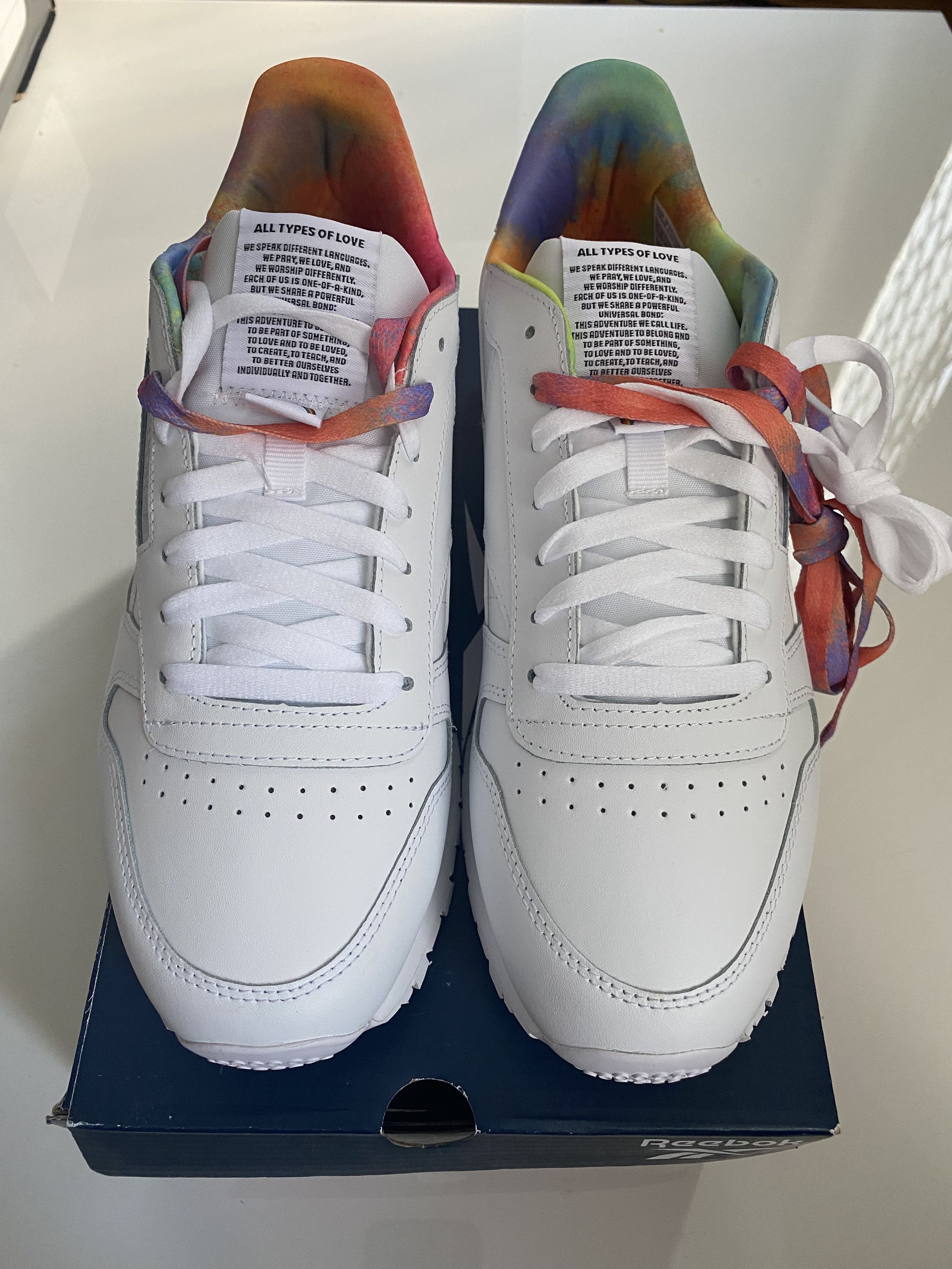 Reebok Reebok Classic Leather Sneakers Pride Collection Grailed