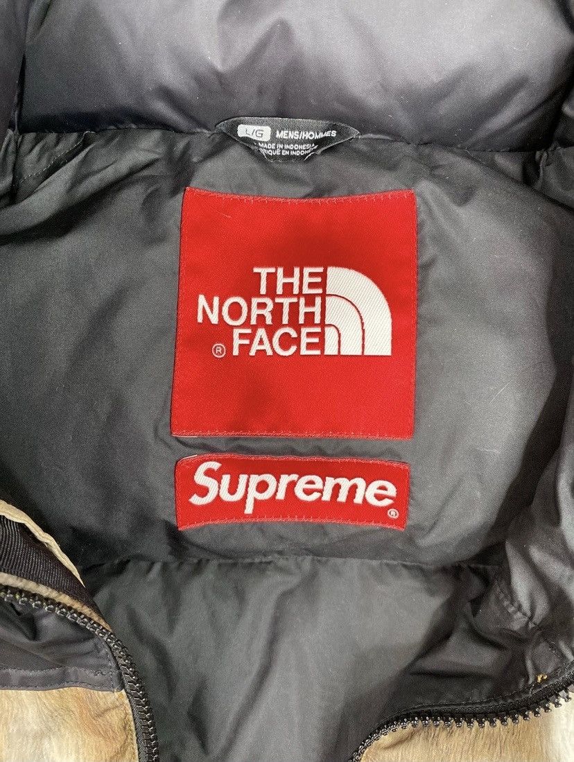 Supreme × The North Face FW13 SUPREME x THE NORTH FACE FUR PRINT NUPTSE VEST Size US L / EU 52-54 / 3 - 9 Thumbnail