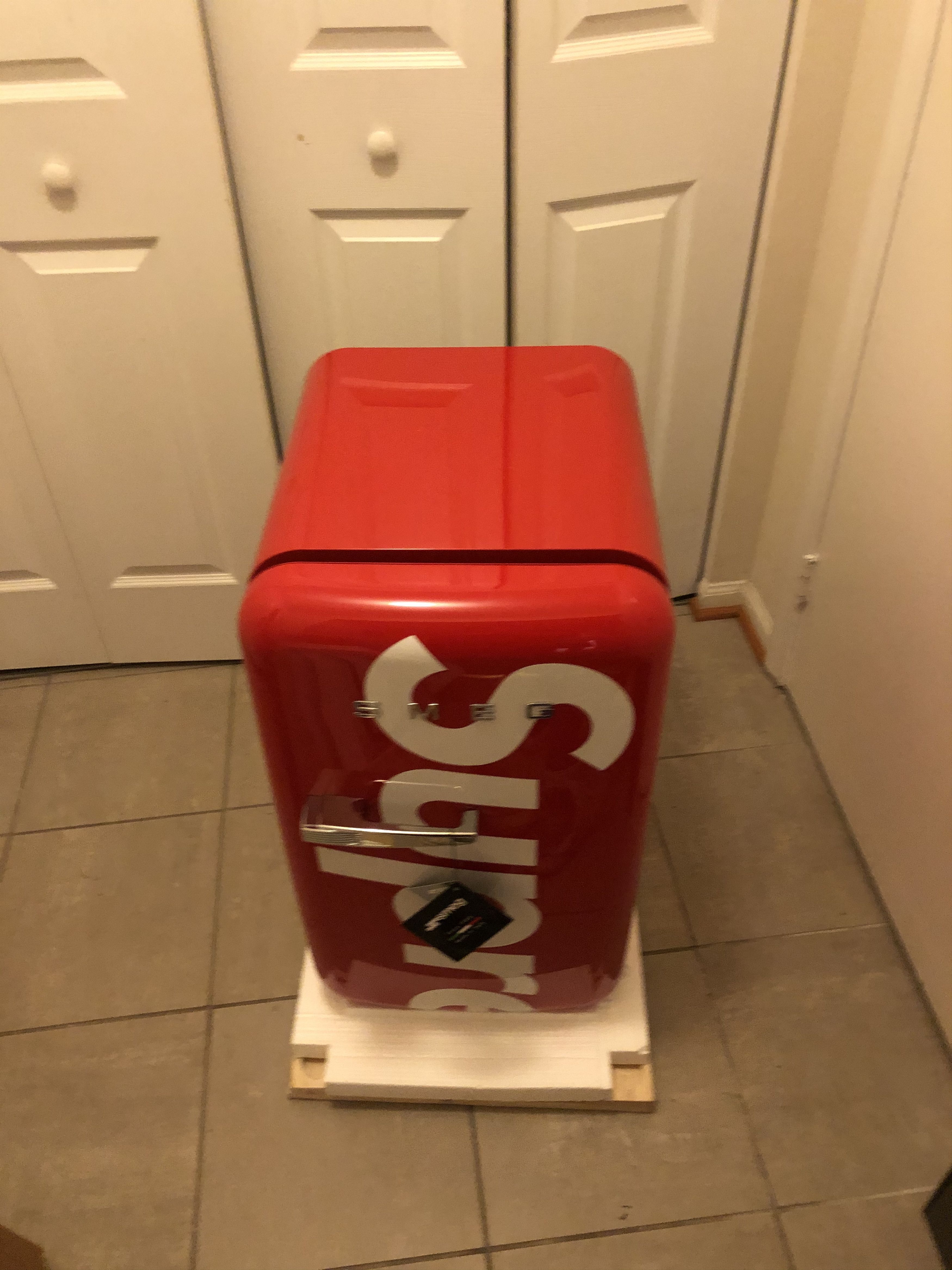 Supreme smeg fridge price sales