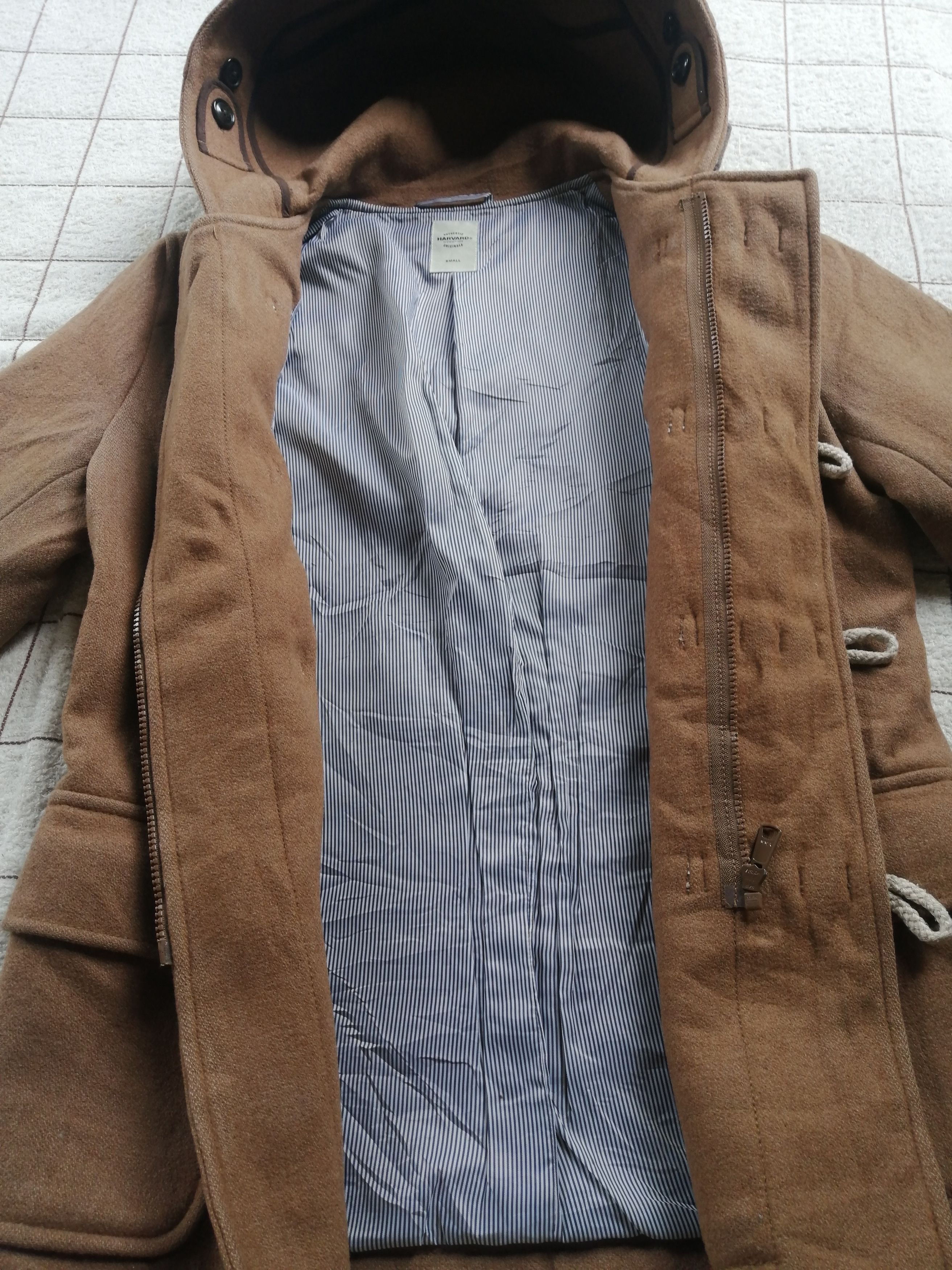 Other HARVARD WOOL DUFFLE HOODIE COAT Size US S / EU 44-46 / 1 - 4 Thumbnail
