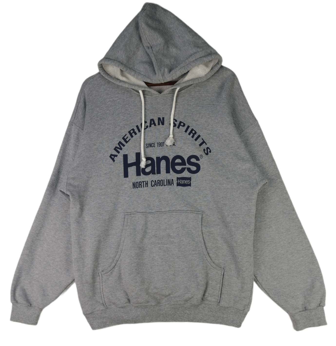 Hanes Vintage Hanes Big Logo Pullover Hoodie Size US L / EU 52-54 / 3 - 1 Thumbnail