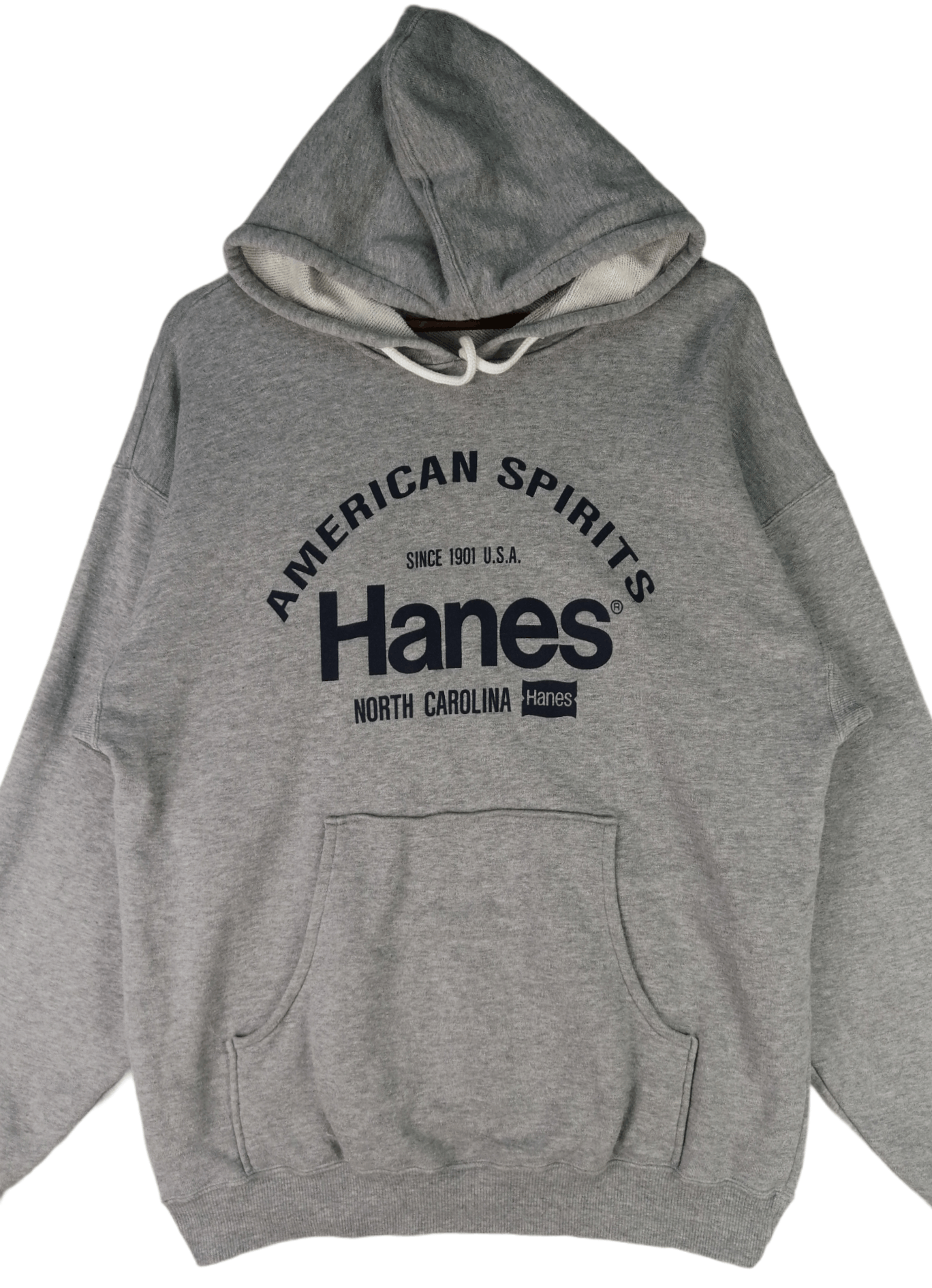 Hanes Vintage Hanes Big Logo Pullover Hoodie Size US L / EU 52-54 / 3 - 4 Thumbnail