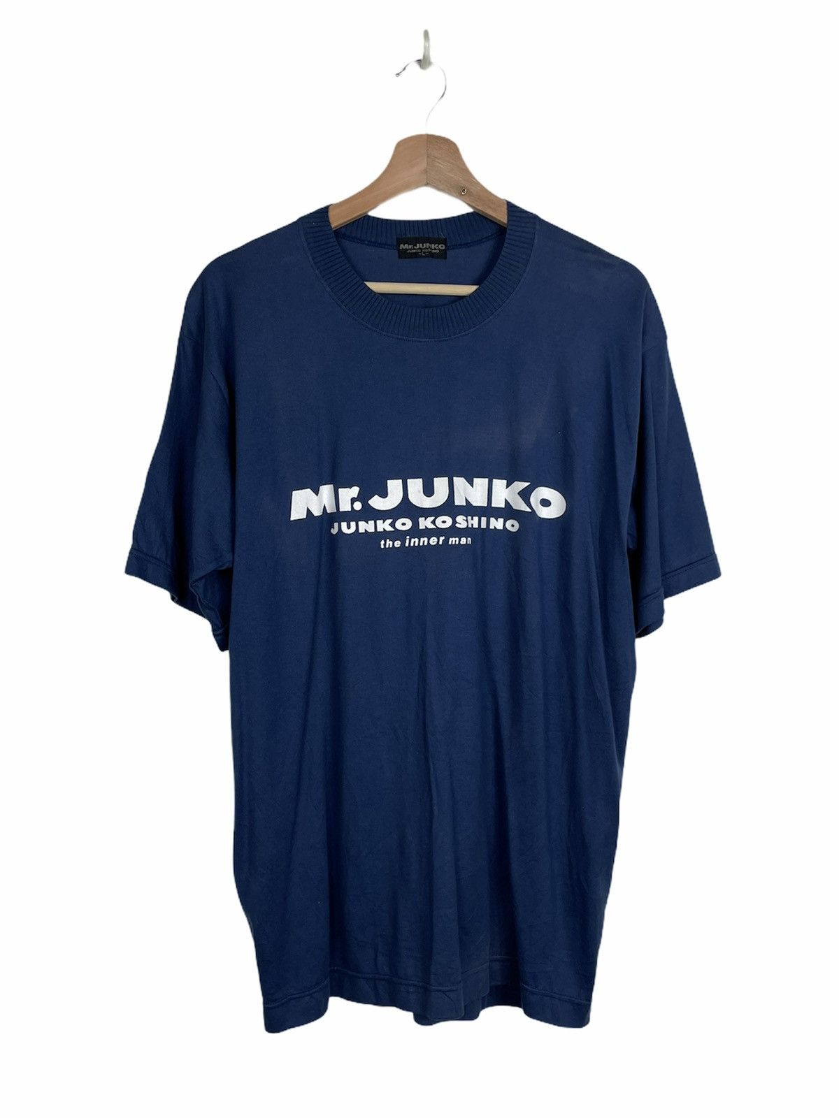 Junko Shimada × Michiko Koshino London × Vintage Mr. JUNKO by Junko Koshino Tee | Vintage Japan 00s Rare Size US L / EU 52-54 / 3 - 1 Thumbnail