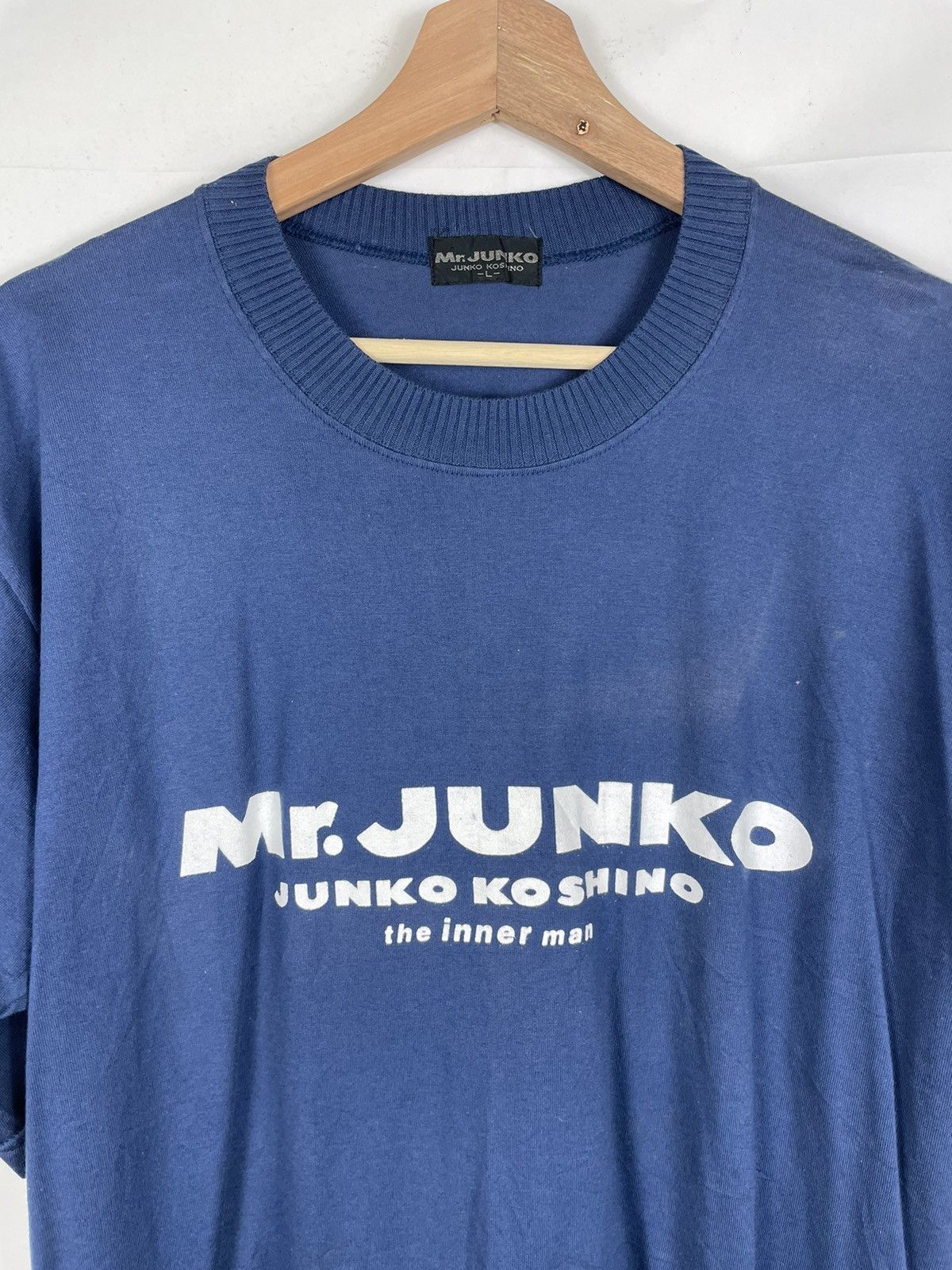 Junko Shimada × Michiko Koshino London × Vintage Mr. JUNKO by Junko Koshino Tee | Vintage Japan 00s Rare Size US L / EU 52-54 / 3 - 6 Thumbnail